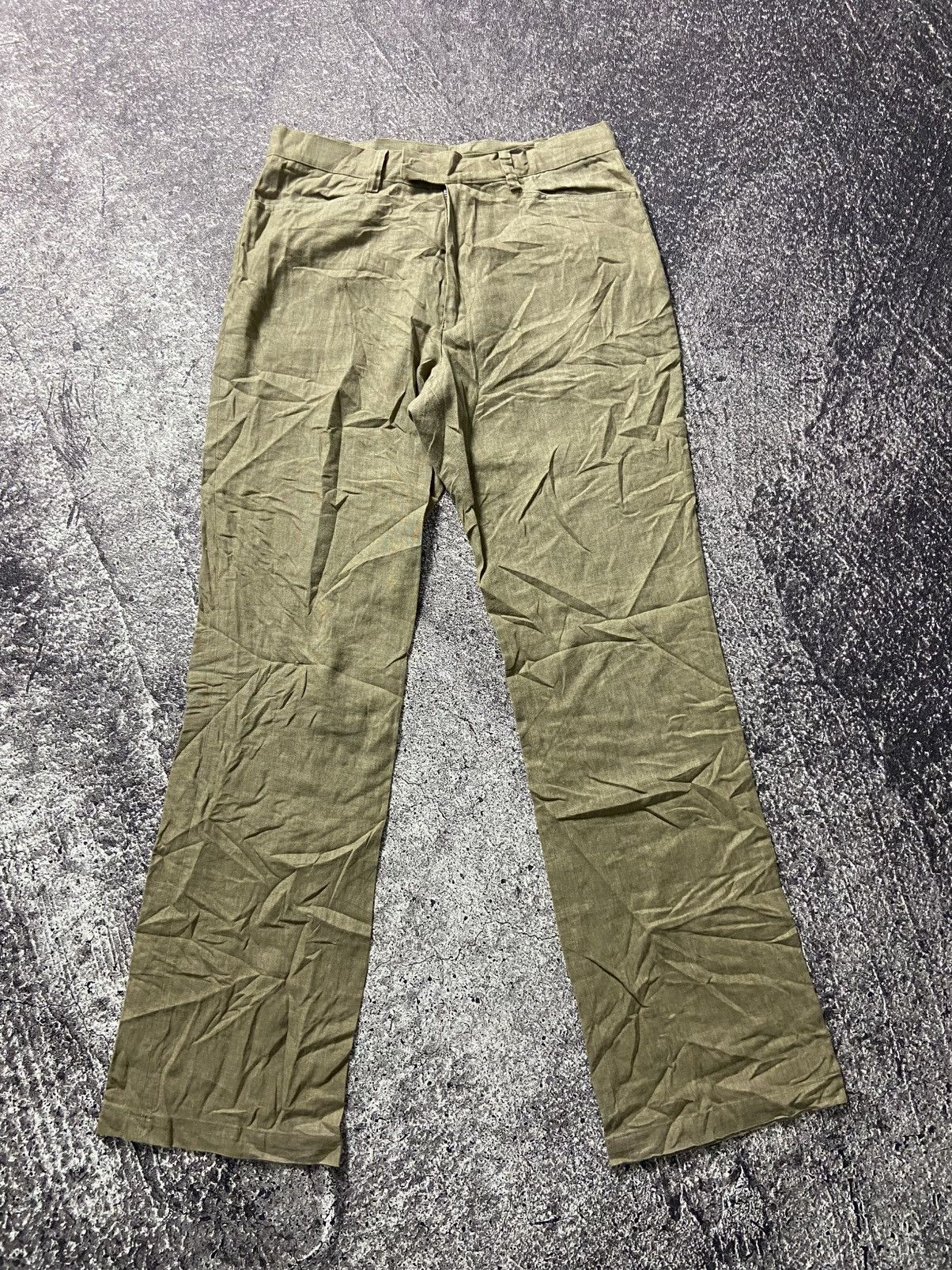 Tornado Mart Tornado mart linen flared pants Size US 28 / EU 44 - 1 Thumbnail