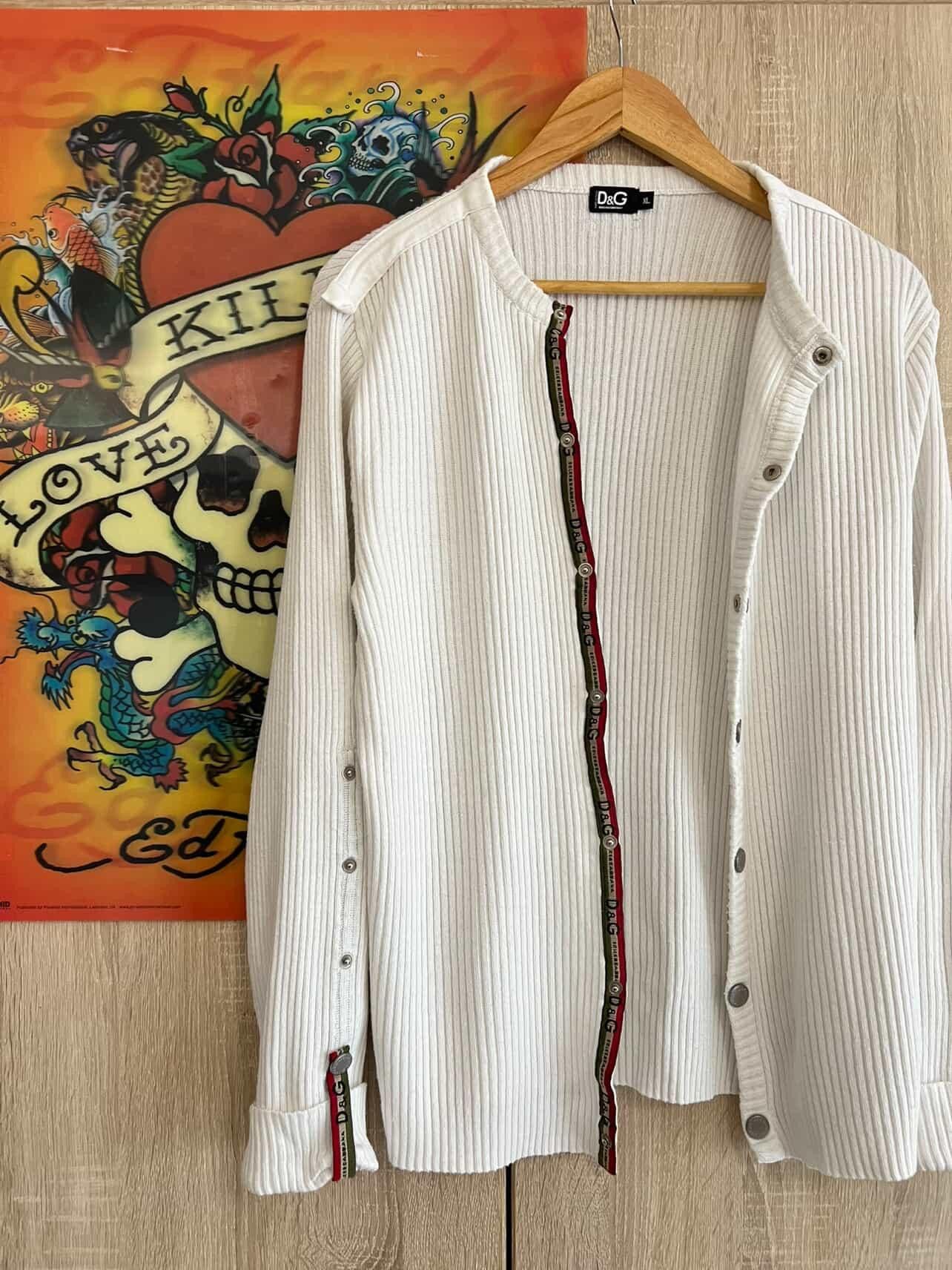 Dolce & Gabbana Dolce & Gabbana Sweater Monogram Vintage 🔥 💥 Size US XL / EU 56 / 4 - 7 Thumbnail
