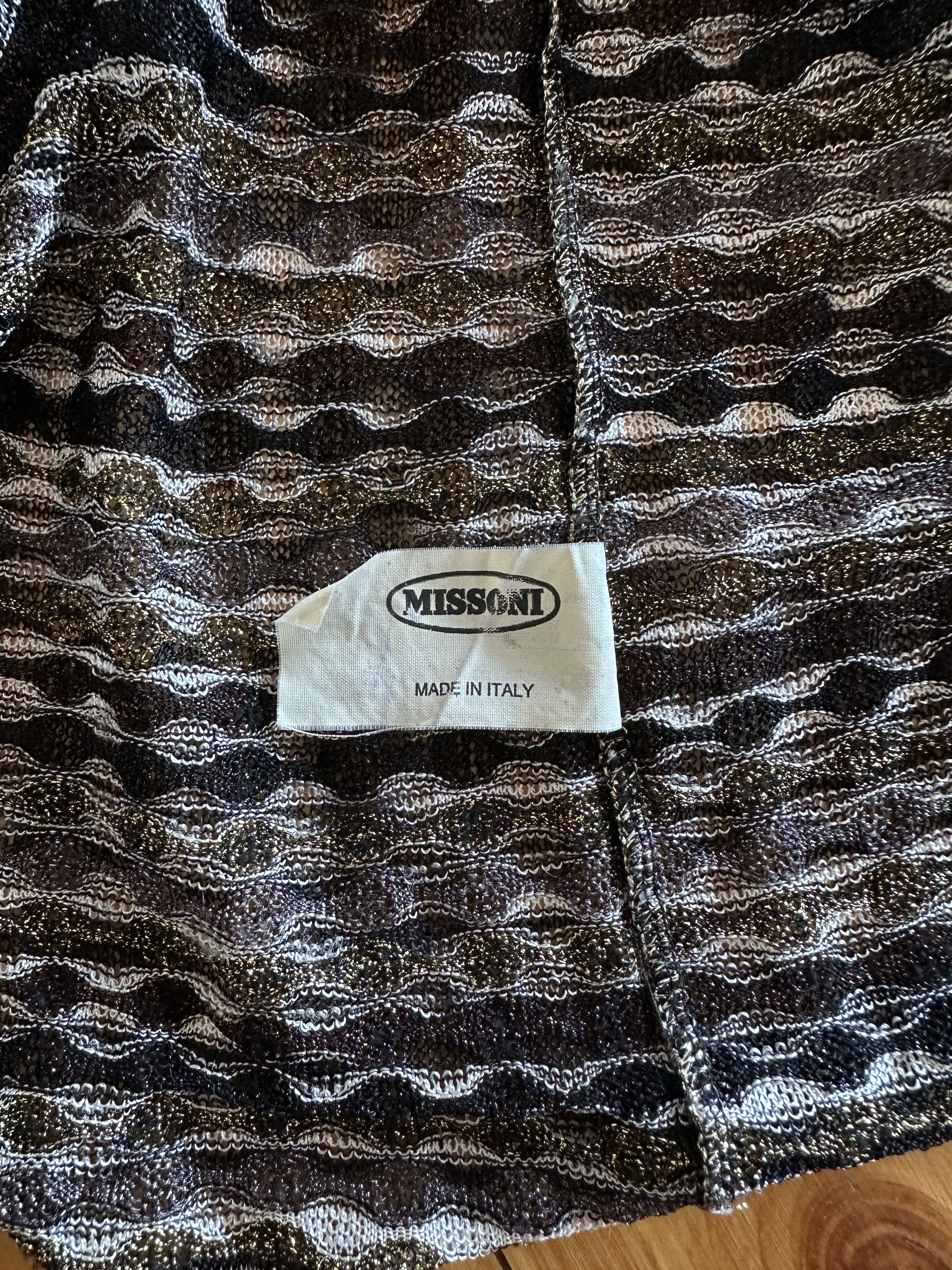 Missoni Missoni Lightweight Knitted Long Sleeve Top Women's 46 Size L / US 10 / IT 46 - 6 Thumbnail