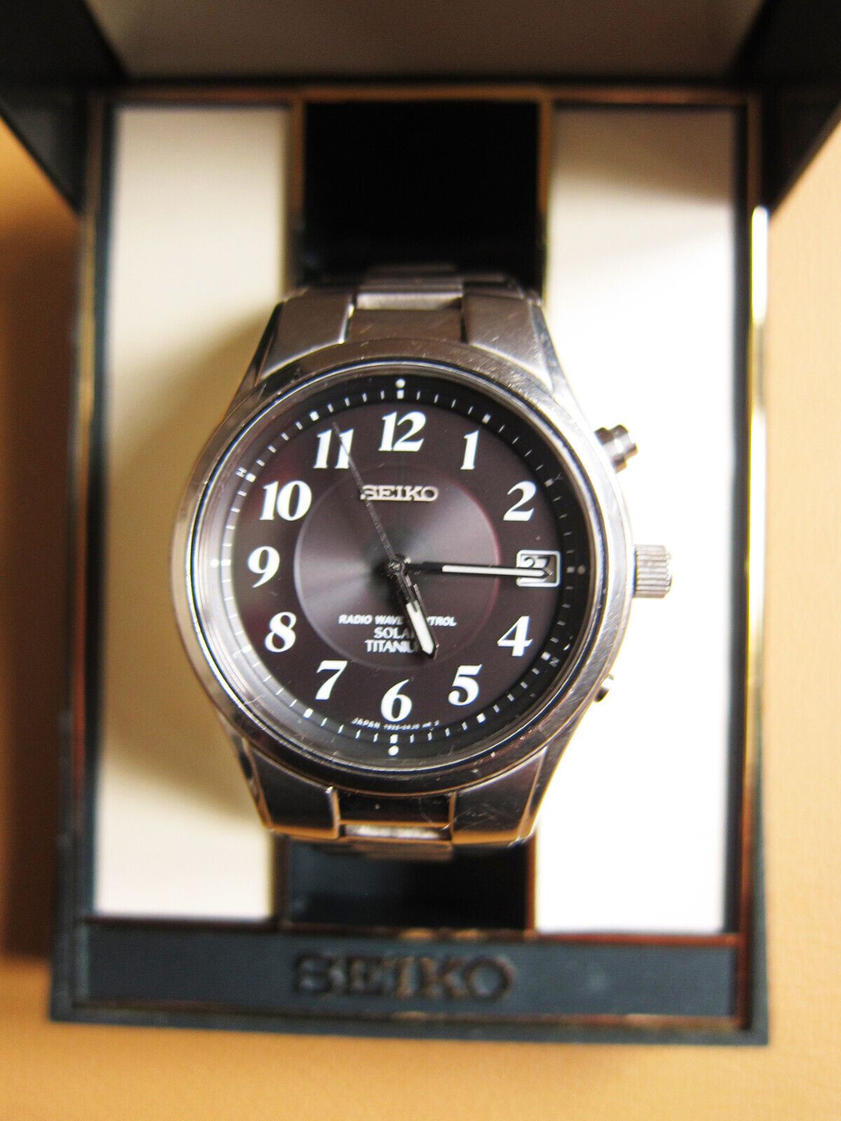 Seiko SEIKO 7B42-0AD0 Solar RadioWave Control Titanium Men's Watch Size ONE SIZE - 8 Thumbnail