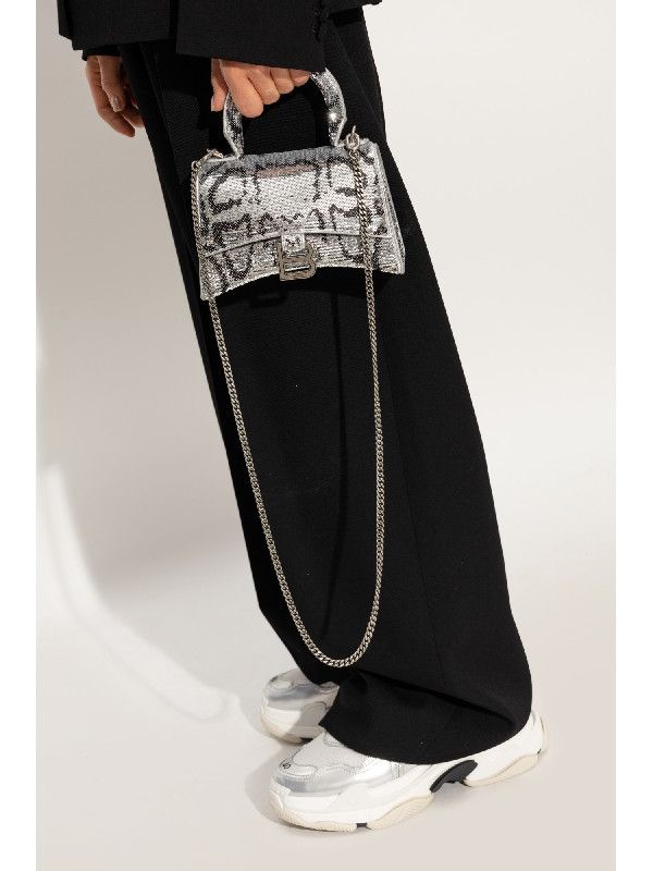 Balenciaga o1mt1gz1224 Size: OS / Hourglass XS Handbag Chain Size ONE SIZE - 2 Thumbnail