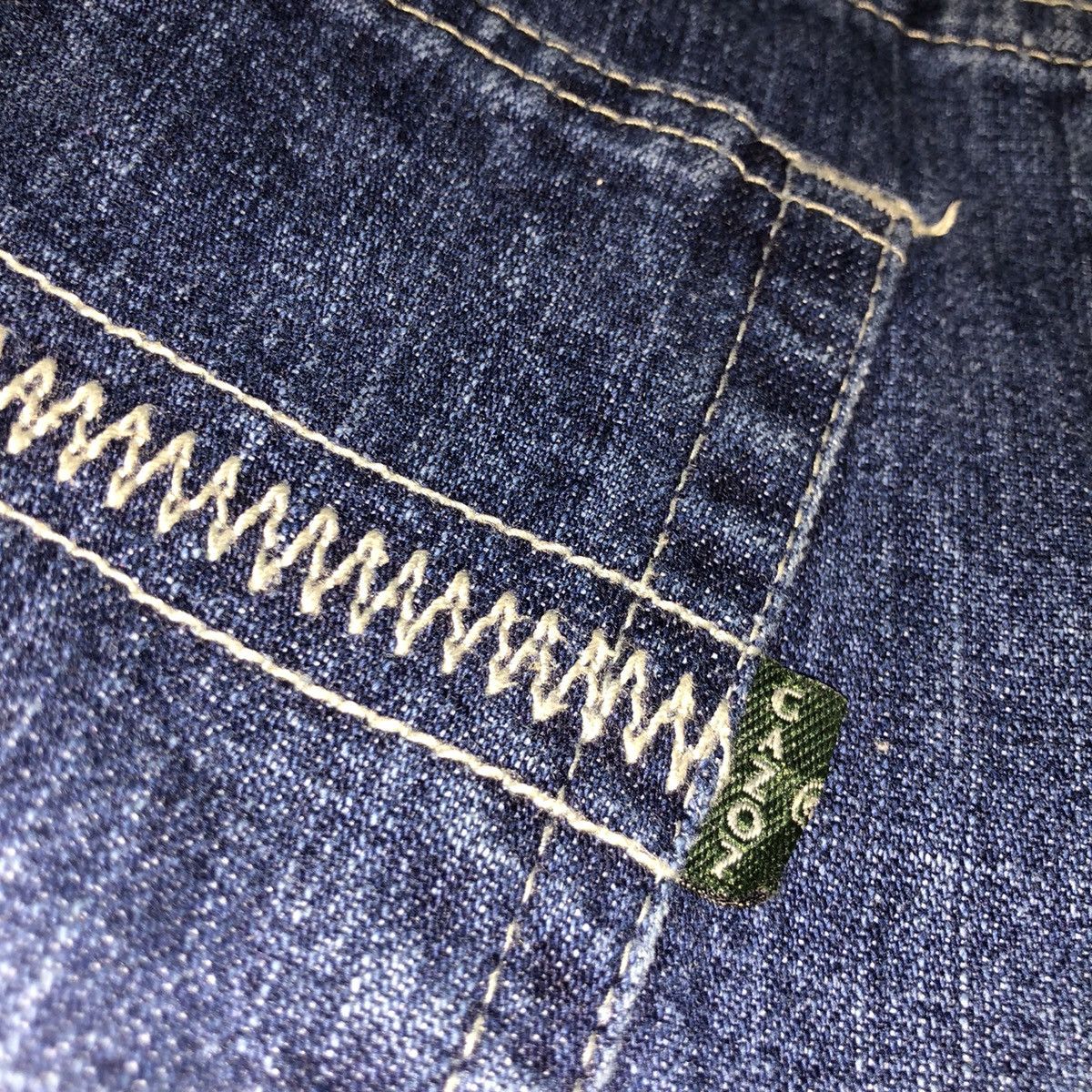 Designer × Hysteric Glamour Vintage Gazoz Jeans Rare Zipper Design Size US 29 - 17 Thumbnail