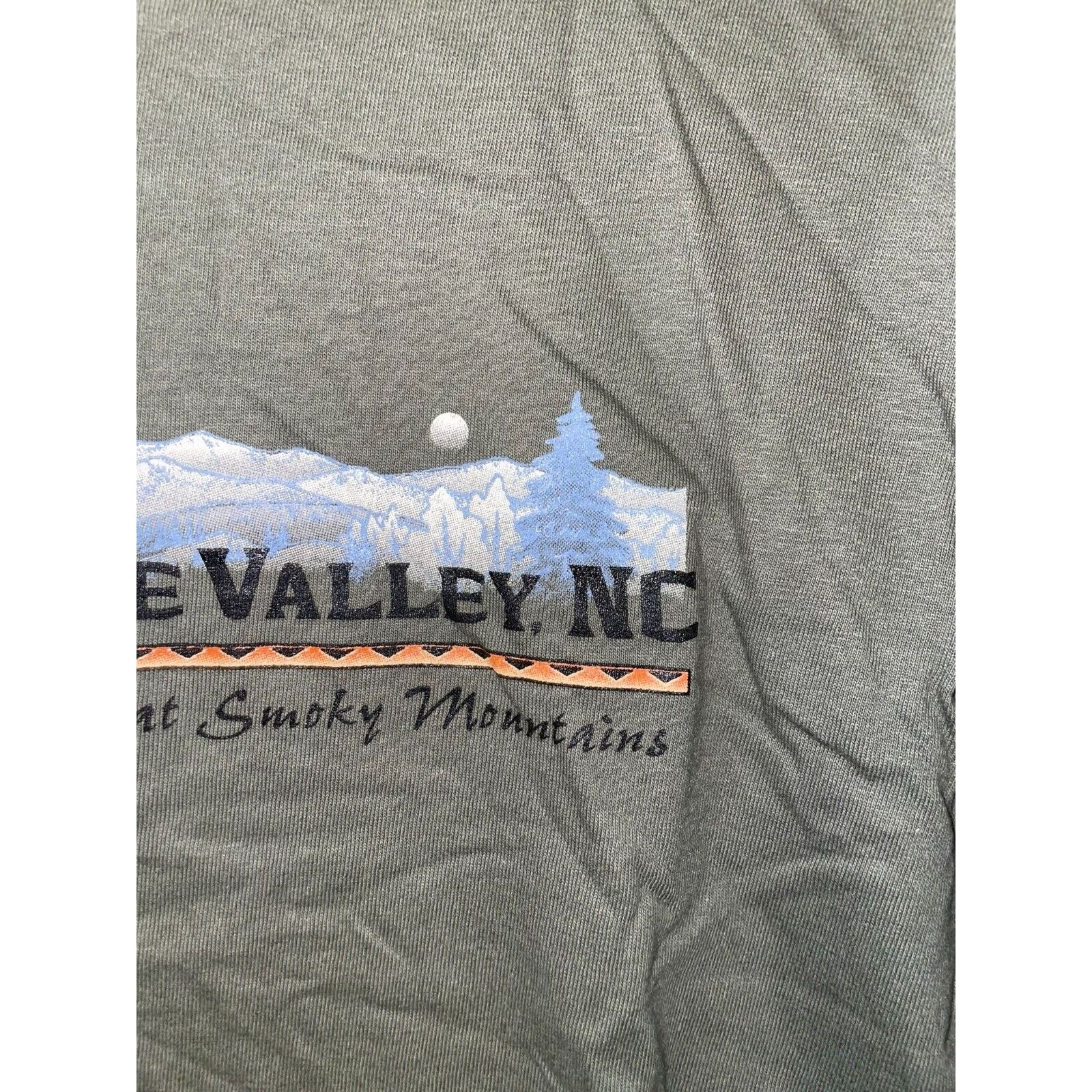 Anvil Vintage Maggie Valley Shirt North Carolina Bear Green Tee Size US M / EU 48-50 / 2 - 4 Thumbnail