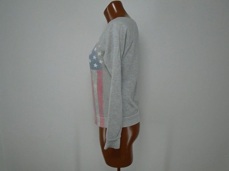 Other Women's Sweatshirt Miss America. Color: Grey. Size: XS. Size XS / US 0-2 / IT 36-38 - 5 Thumbnail