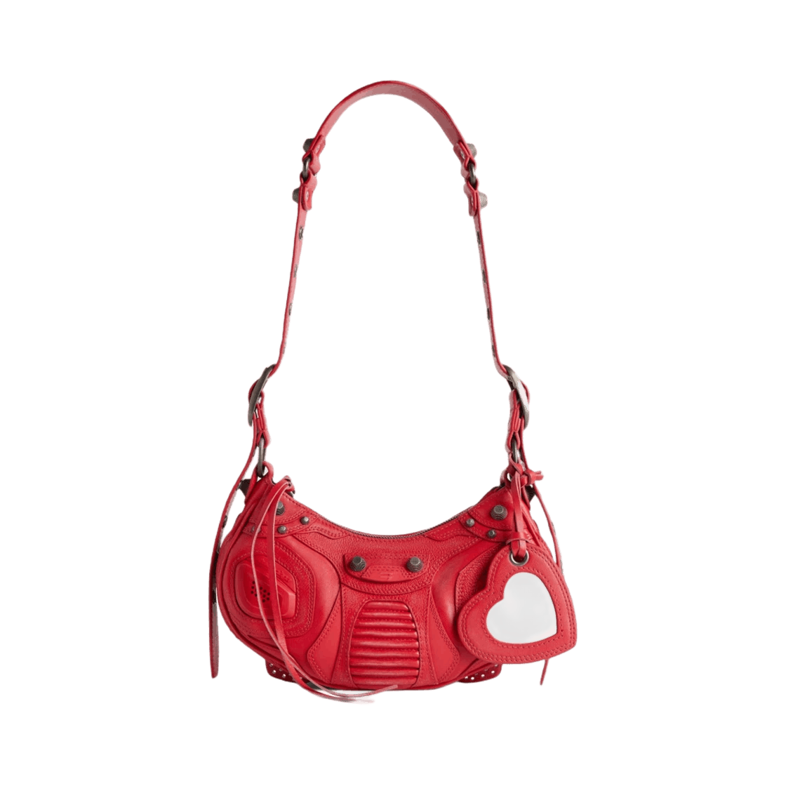Balenciaga o1srvl11e0226 Size: OS / Le Cagole XS Shoulder Bag In Red Size ONE SIZE - 1 Thumbnail