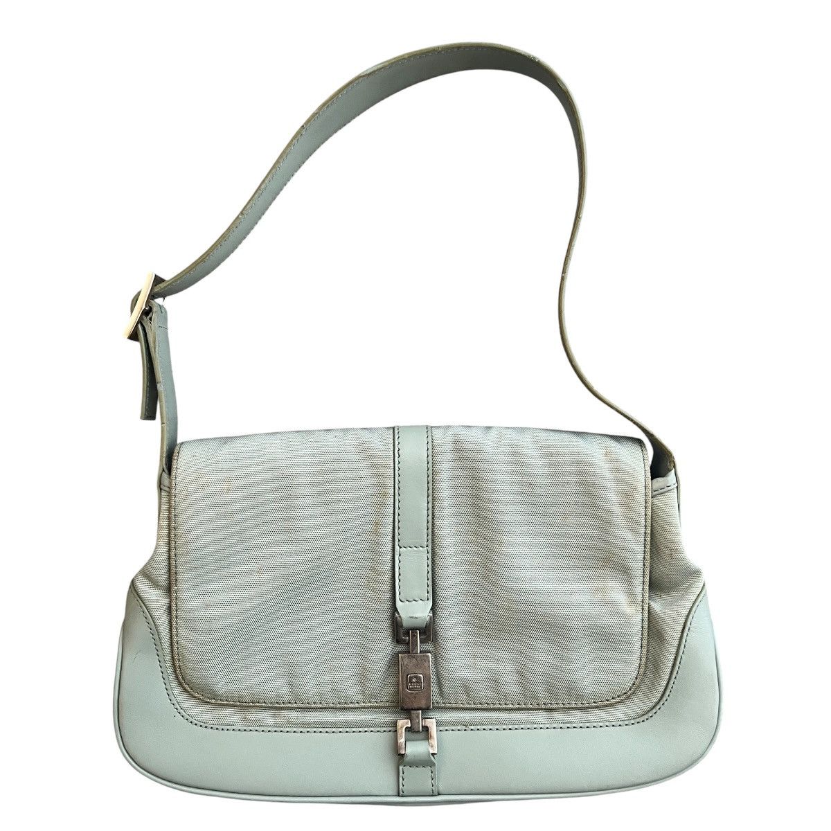 Gucci × Tom Ford GUCCI G Square Tom Ford Era Black Shoulder Bag 