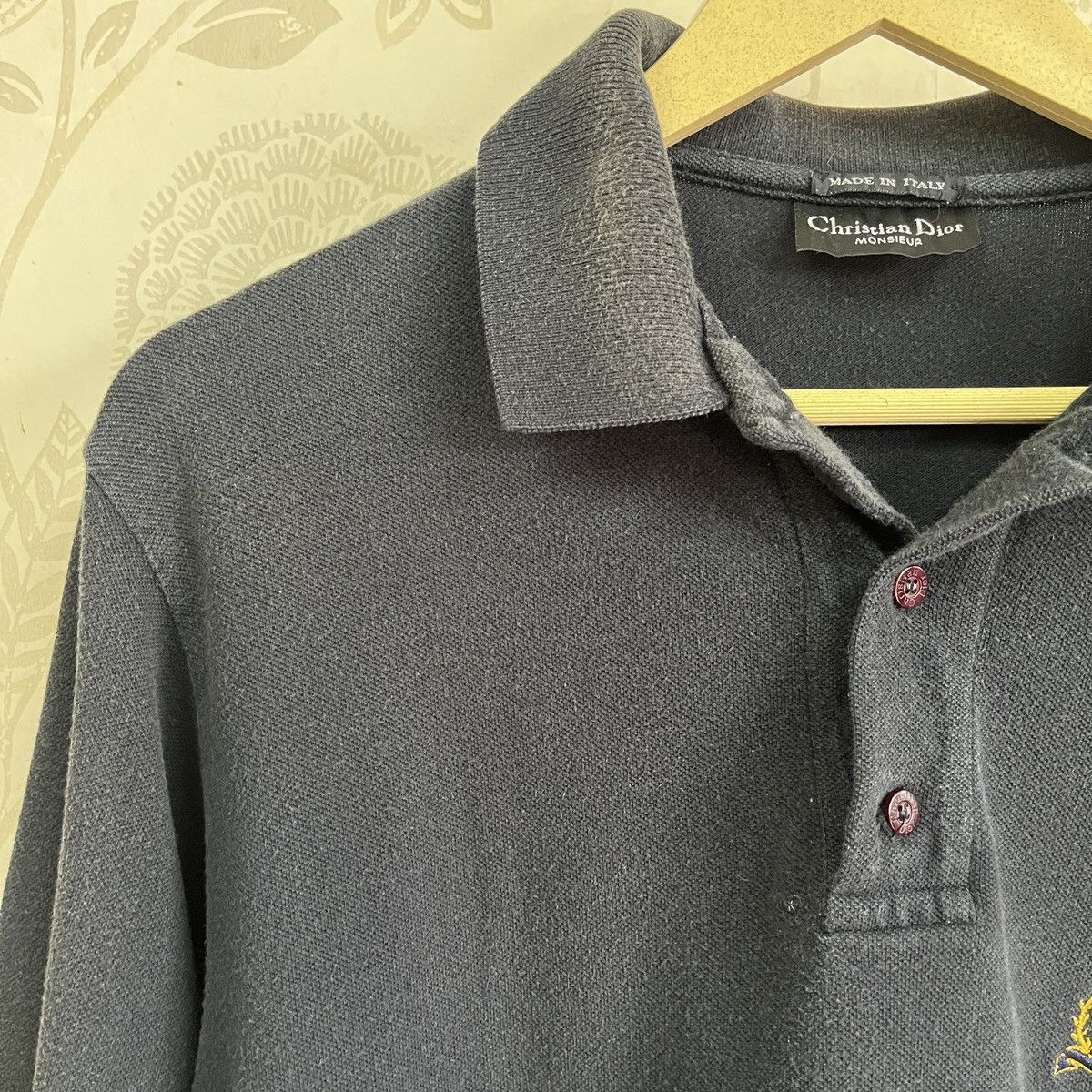 Christian Dior Monsieur × Hedi Slimane × Vintage Vintage 80s Christian Dior Monsieur John Galliano Polo Size US M / EU 48-50 / 2 - 4 Thumbnail