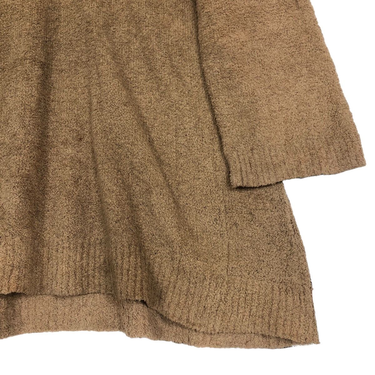 Issey Miyake Vintage Issey Miyake V-Neck Fleece Knitted Sweater Size M / US 6-8 / IT 42-44 - 6 Thumbnail