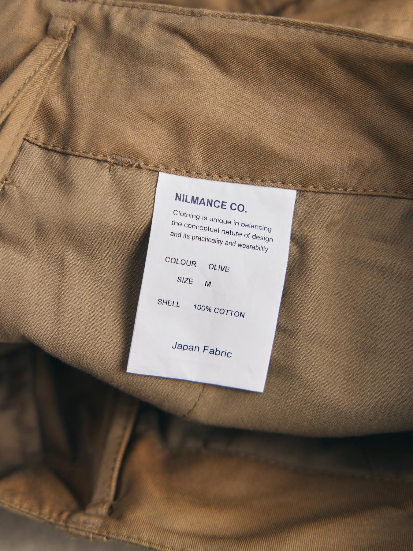 Other NILMANCE FW18-MP-01 High-density Cotton Pants - Olive Size US 32 / EU 48 - 6 Thumbnail