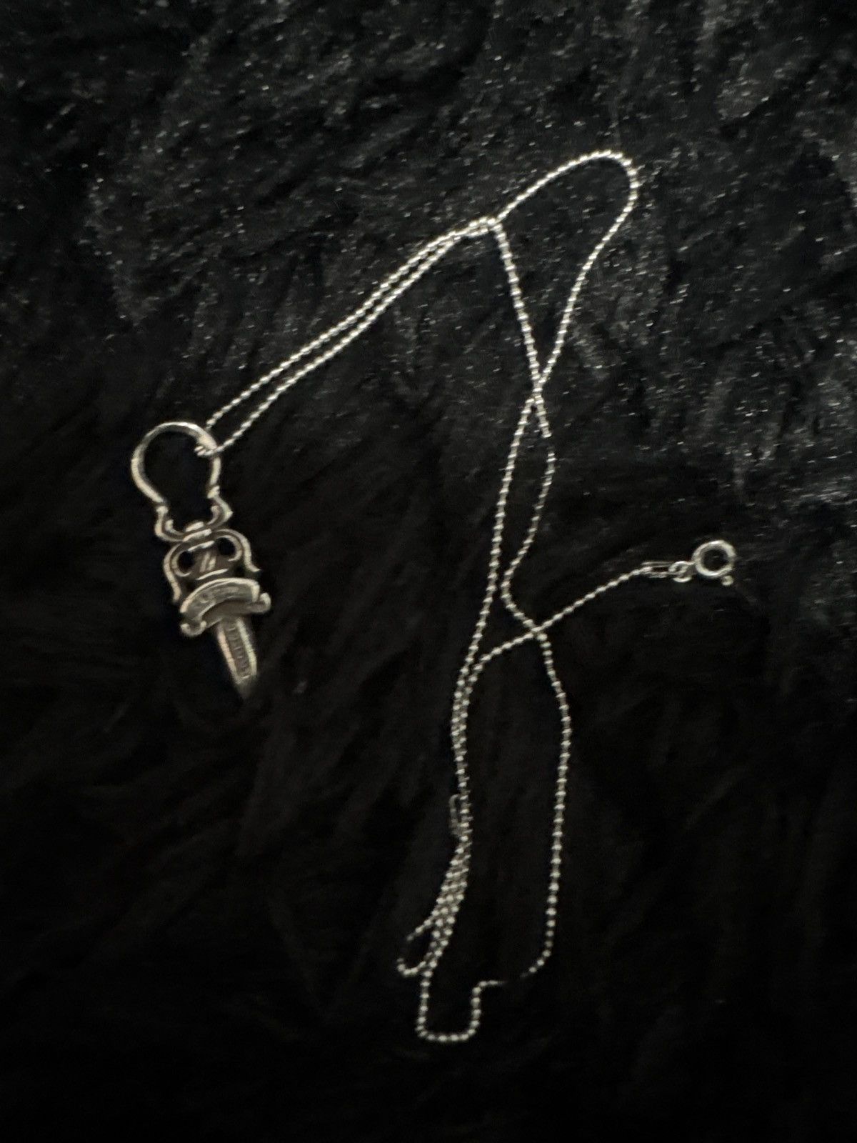 Chrome Hearts Chrome Hearts Double Dagger zipper Pendant with 925 chain Size ONE SIZE - 2 Thumbnail