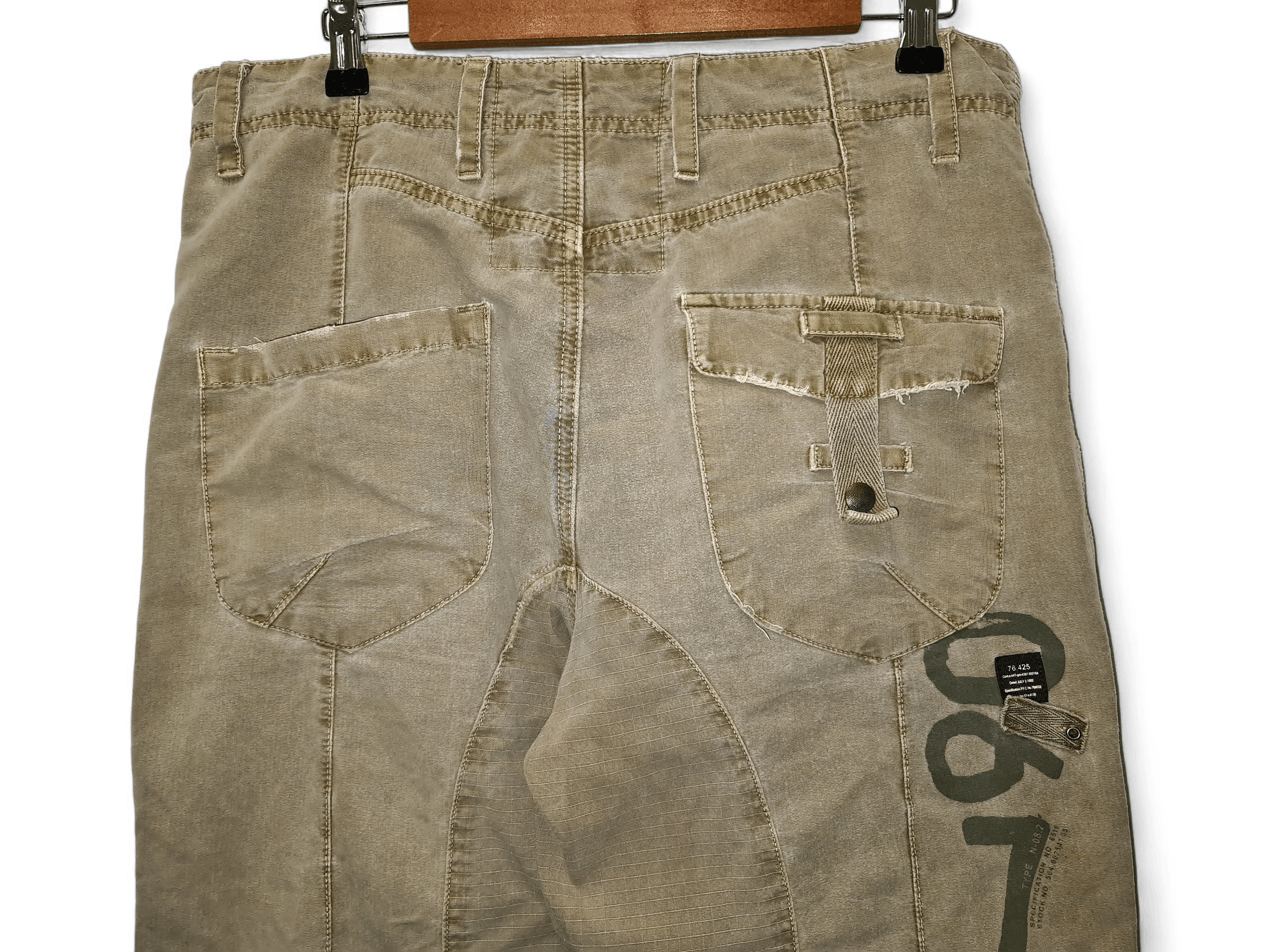 Vintage Vintage Y2K Next Baggy Military Cargo Pants Size US 34 / EU 50 - 7 Thumbnail