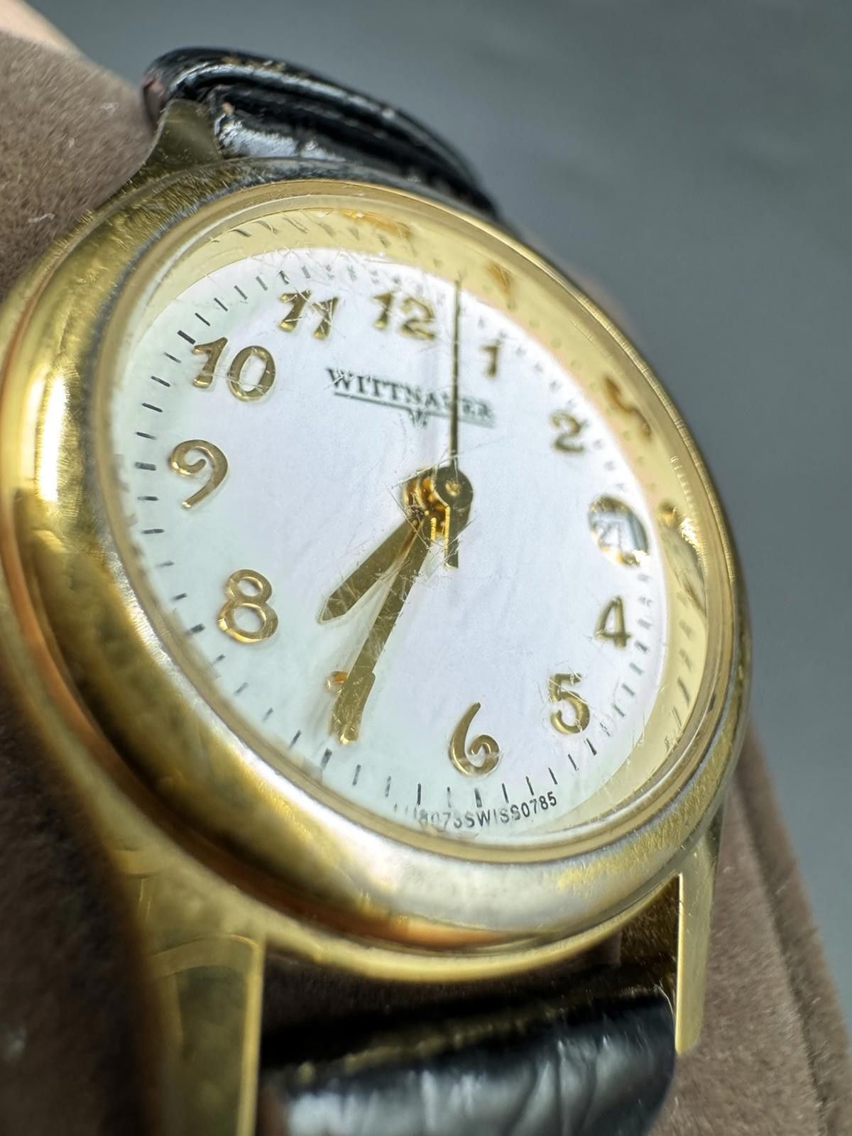 Wittnauer Vintage Wittnauer Women's Gold Tone Quartz Watch White Dial Size ONE SIZE - 9 Thumbnail