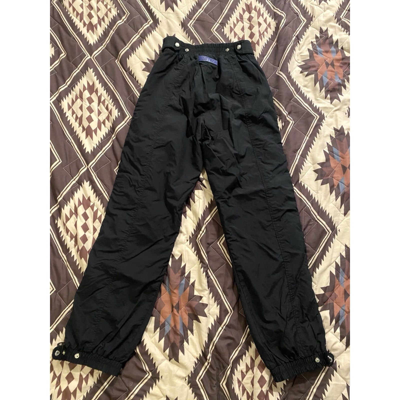 Vintage VINTAGE Ocean Pacific Tech OP Performance Board Wear Pants Nylon Black Men S Size US 29 - 2 Thumbnail