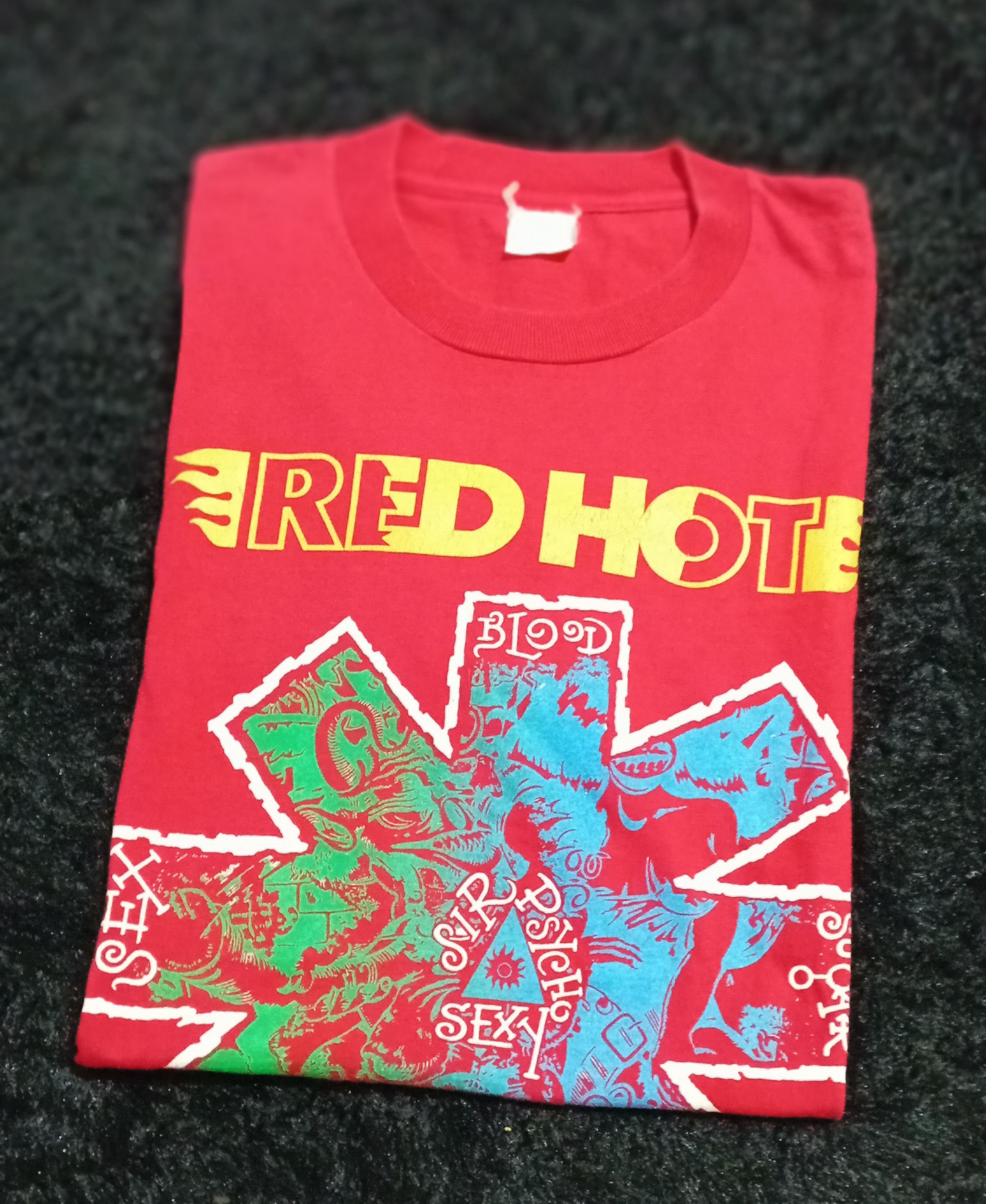 Band Tees Vintage Rare Red Hot Chili Peppers,RHCP,Nirvana Size US L / EU 52-54 / 3 - 3 Thumbnail