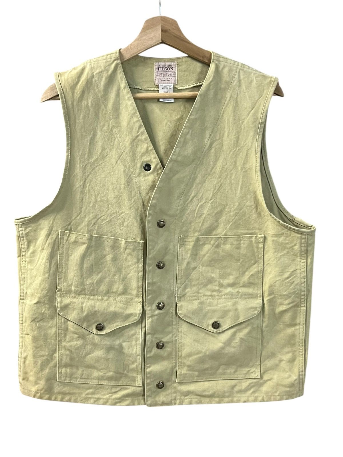 Filson RARE❗️80’S C.C FILSON CO SEATTLE MULTIPOCKET VEST Size US S / EU 44-46 / 1 - 1 Thumbnail