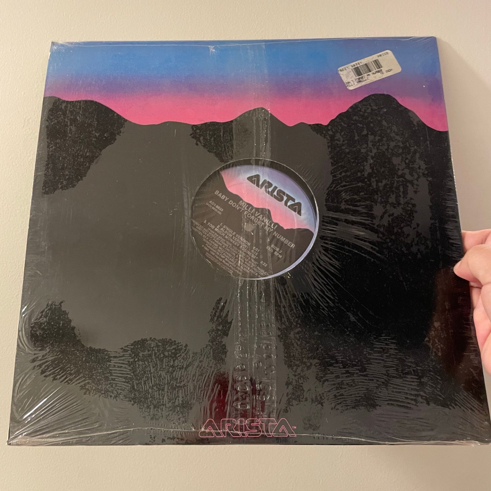 INTENTIONALLY BLANK Milli Vanilli - Baby Don't Forget My Number 12" vinyl record Size ONE SIZE - 2 Thumbnail