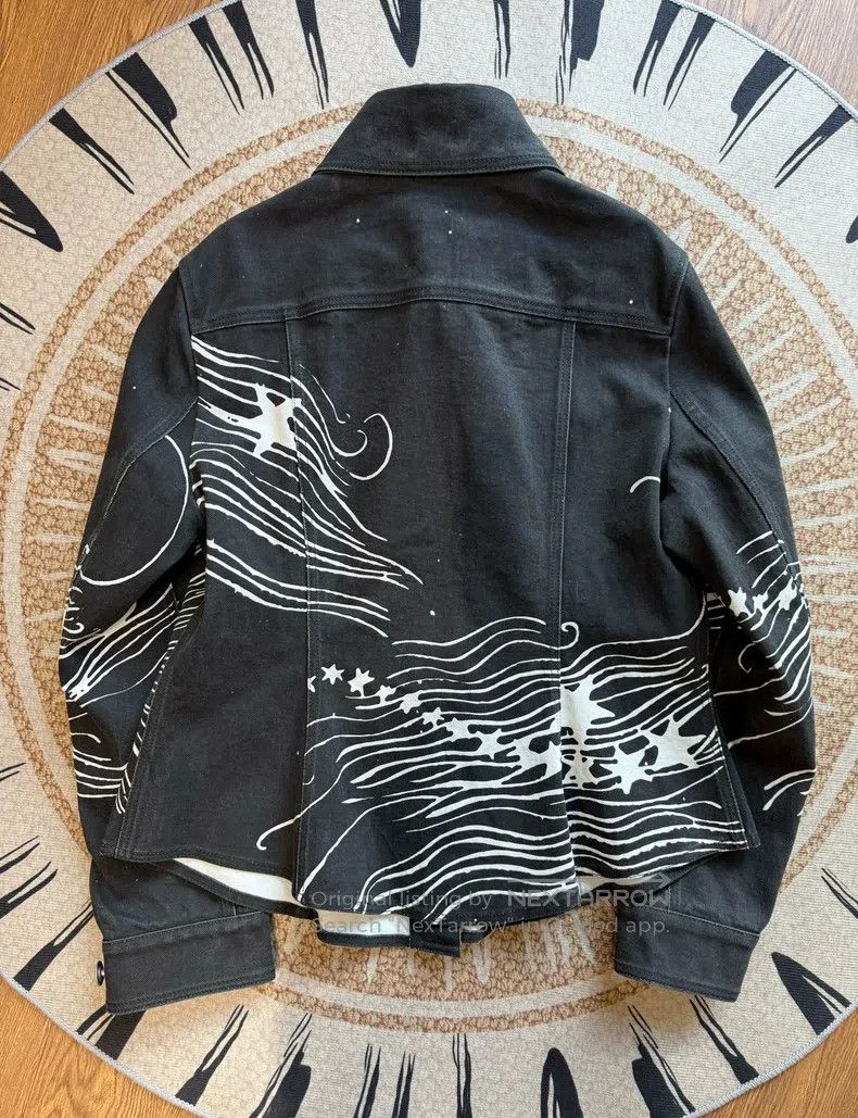 Chanel Chanel 22C sun-printed denim jacket Size M / US 6-8 / IT 42-44 - 2 Thumbnail