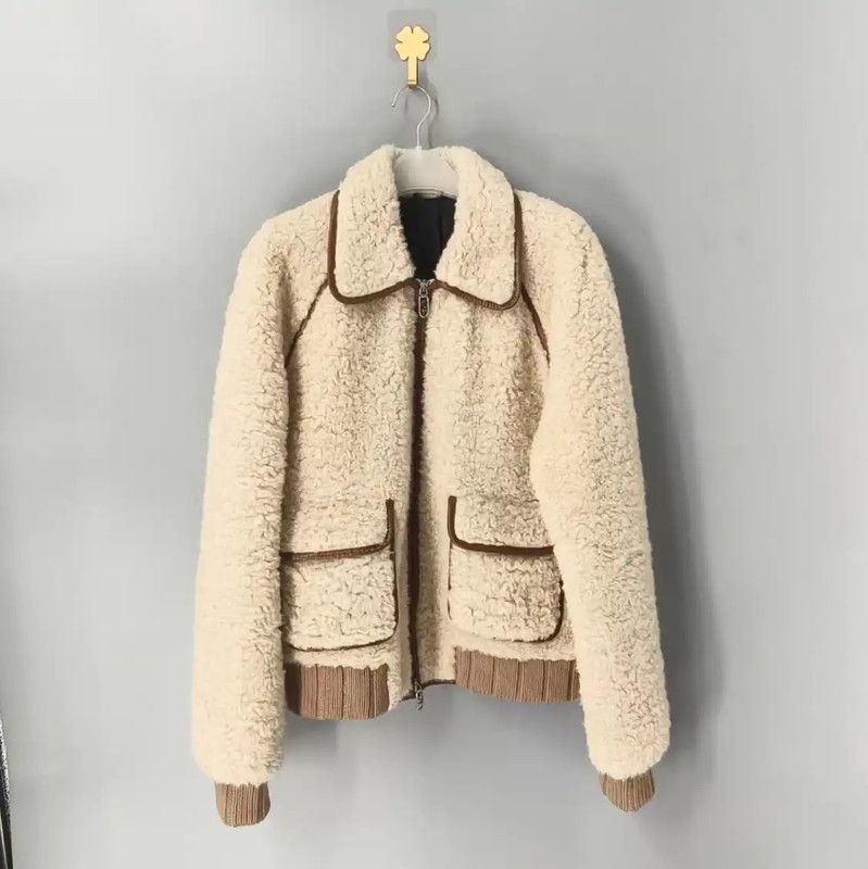 Fendi Fendi Cream Wool Men's Jacket 0089 Size US S / EU 44-46 / 1 - 1 Thumbnail