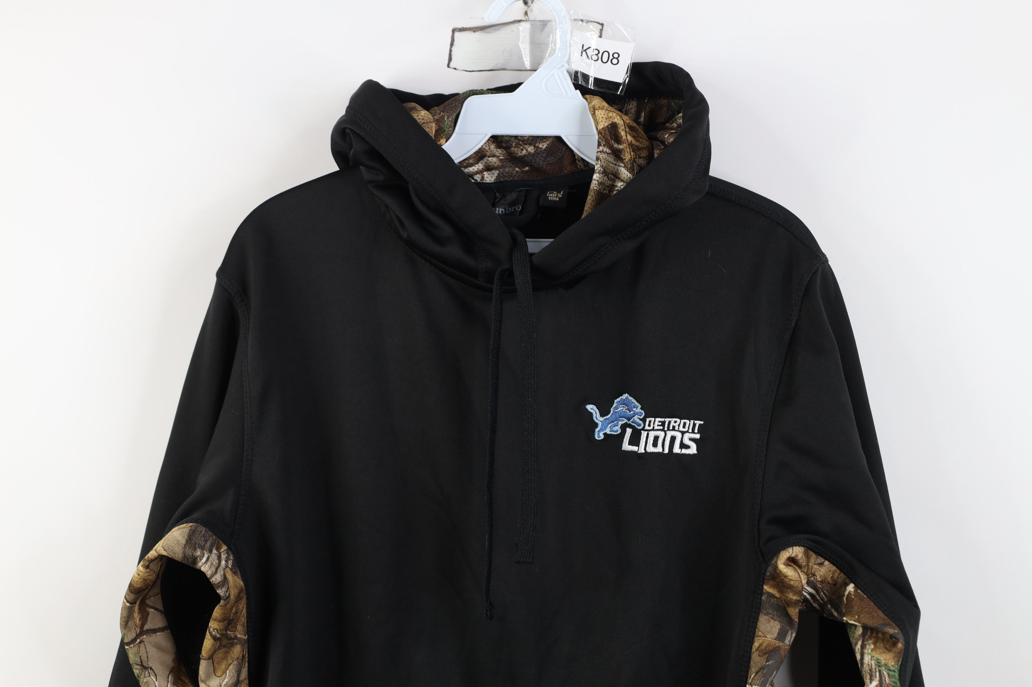 Vintage Vintage Y2K Detroit Lions Football Hoodie Sweatshirt Black Size US S / EU 44-46 / 1 - 2 Thumbnail