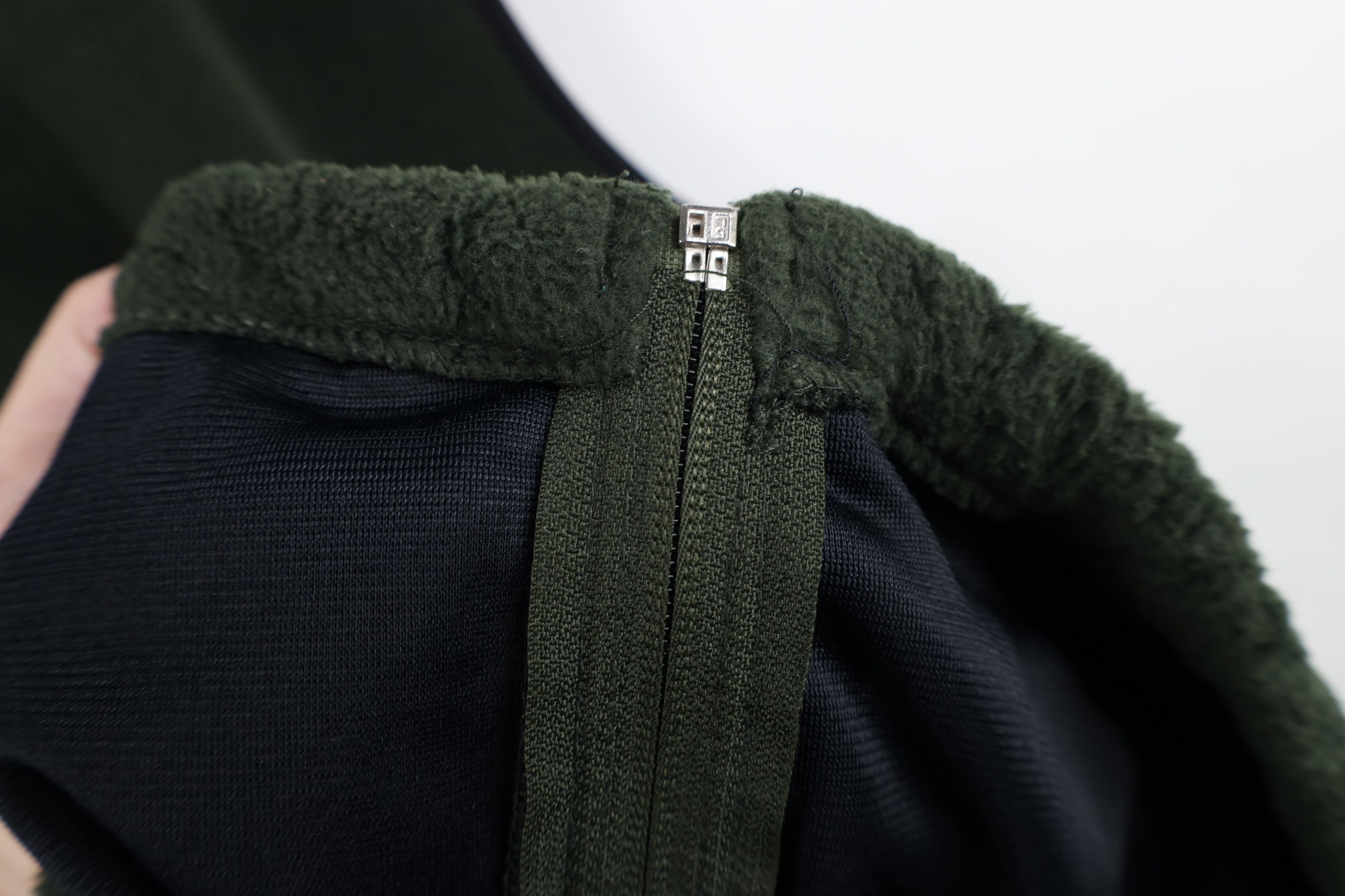 Woolrich Woolen Mills Vintage 90s Woolrich Fleece Full Zip Fleece Vest Jacket Size US XXL / EU 58 / 5 - 5 Thumbnail