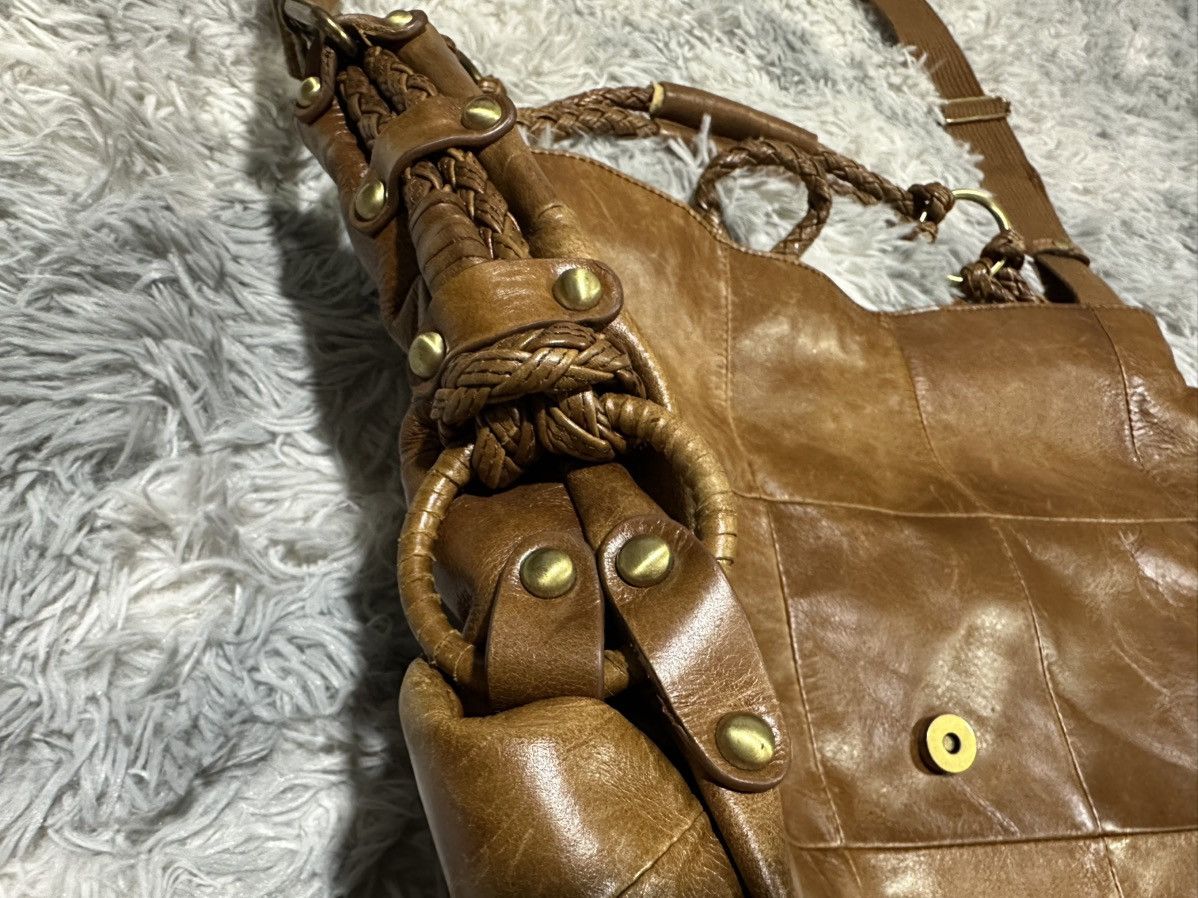 GOA 🔥Y2K Archived G.o.a Patchwork Leather Crossbody Bag 2-ways Size ONE SIZE - 12 Thumbnail