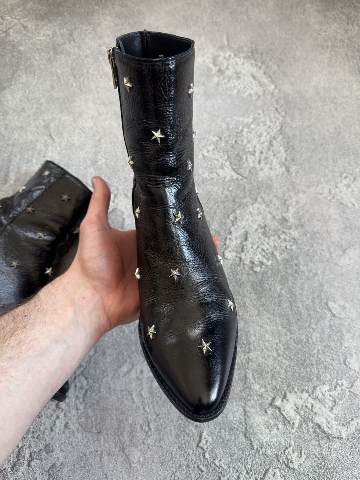 Zadig & Voltaire Zadig & Voltaire tyler pointed tor star studded ankle boots Size US 9 / IT 39 - 12 Thumbnail
