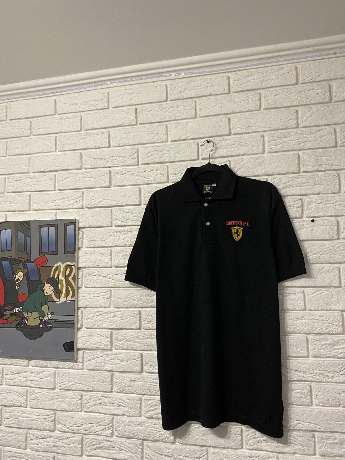 Ferrari × Formula 1 Vintage Ferrari Michael Schumacher Polo Shirt Y2K 90s Size US XL / EU 56 / 4 - 5 Thumbnail