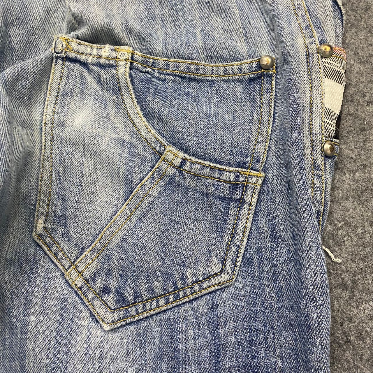 If Six Was Nine 💥Best Offer💥Japanese Brand Double Waist Distressed Denim Size US 34 / EU 50 - 15 Thumbnail