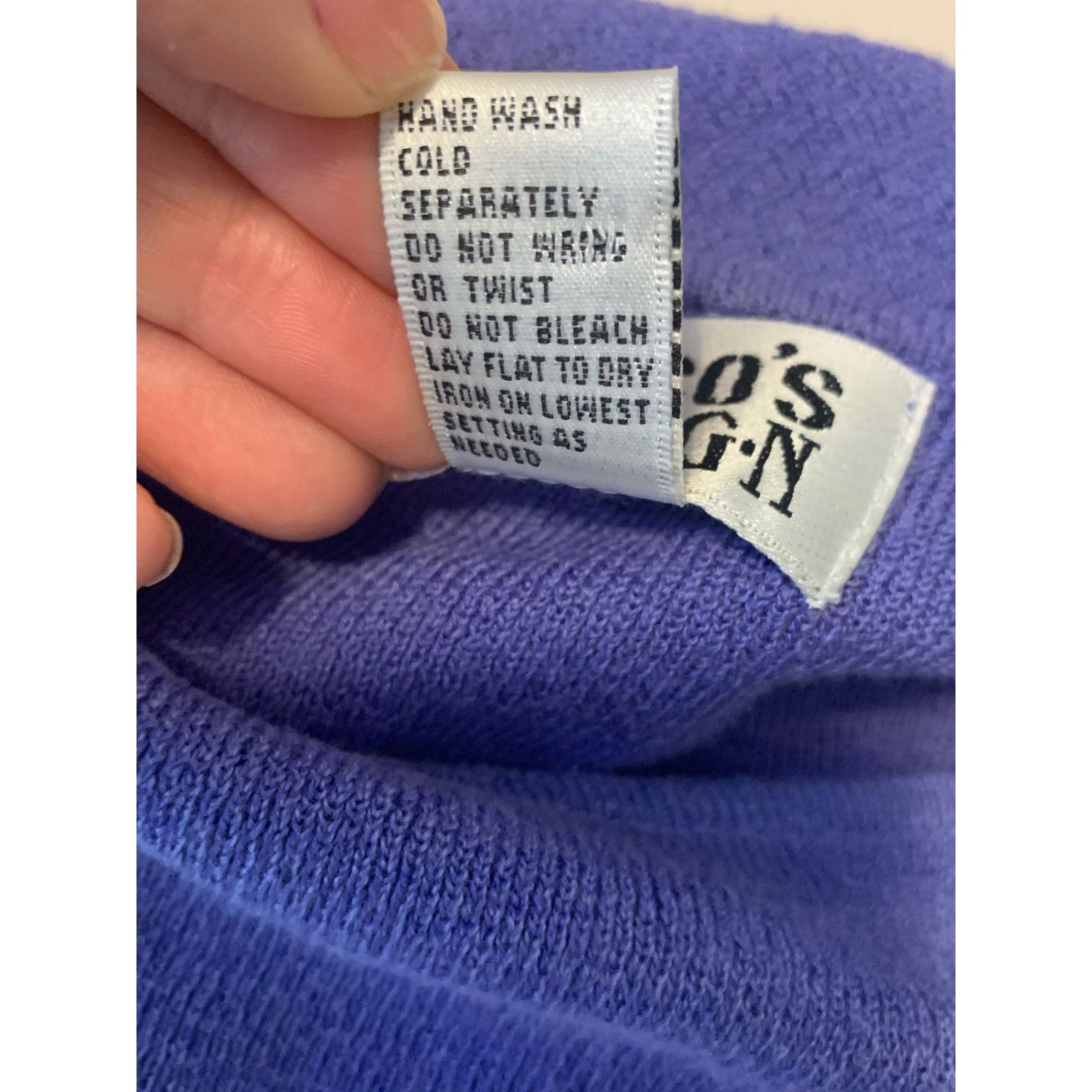 Chicos Chico's Design Purple Linen Cap Sleeves Knit Top Size 2 -12 Size XL / US 12-14 / IT 48-50 - 4 Thumbnail