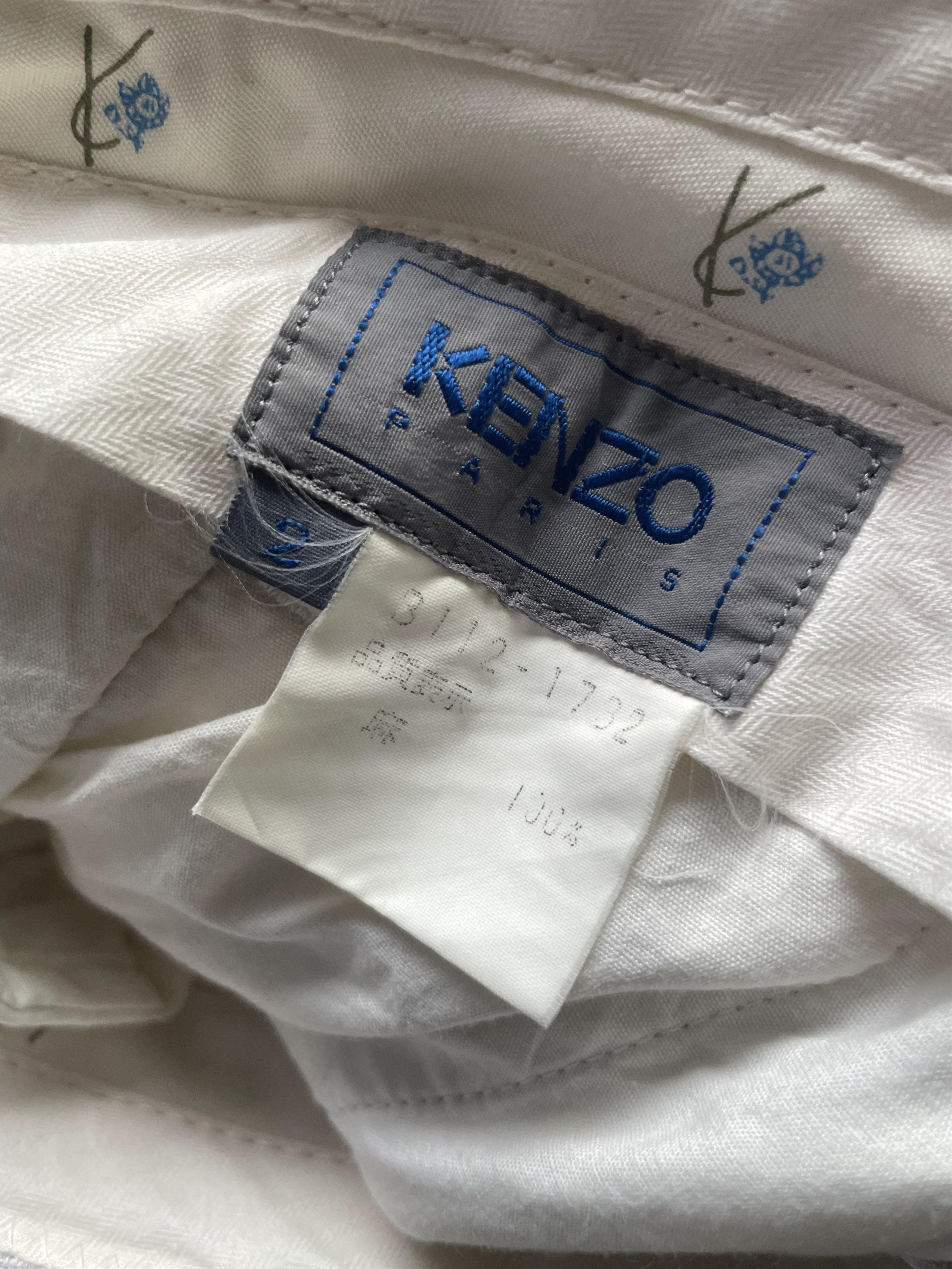 Kenzo Vintage Kenzo Pleated Trouser Size US 30 / EU 46 - 9 Thumbnail
