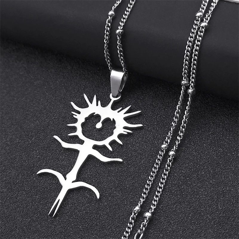 Jewelry Ghostemane Pendant Necklace Emblem Talisman Size ONE SIZE - 1 Thumbnail