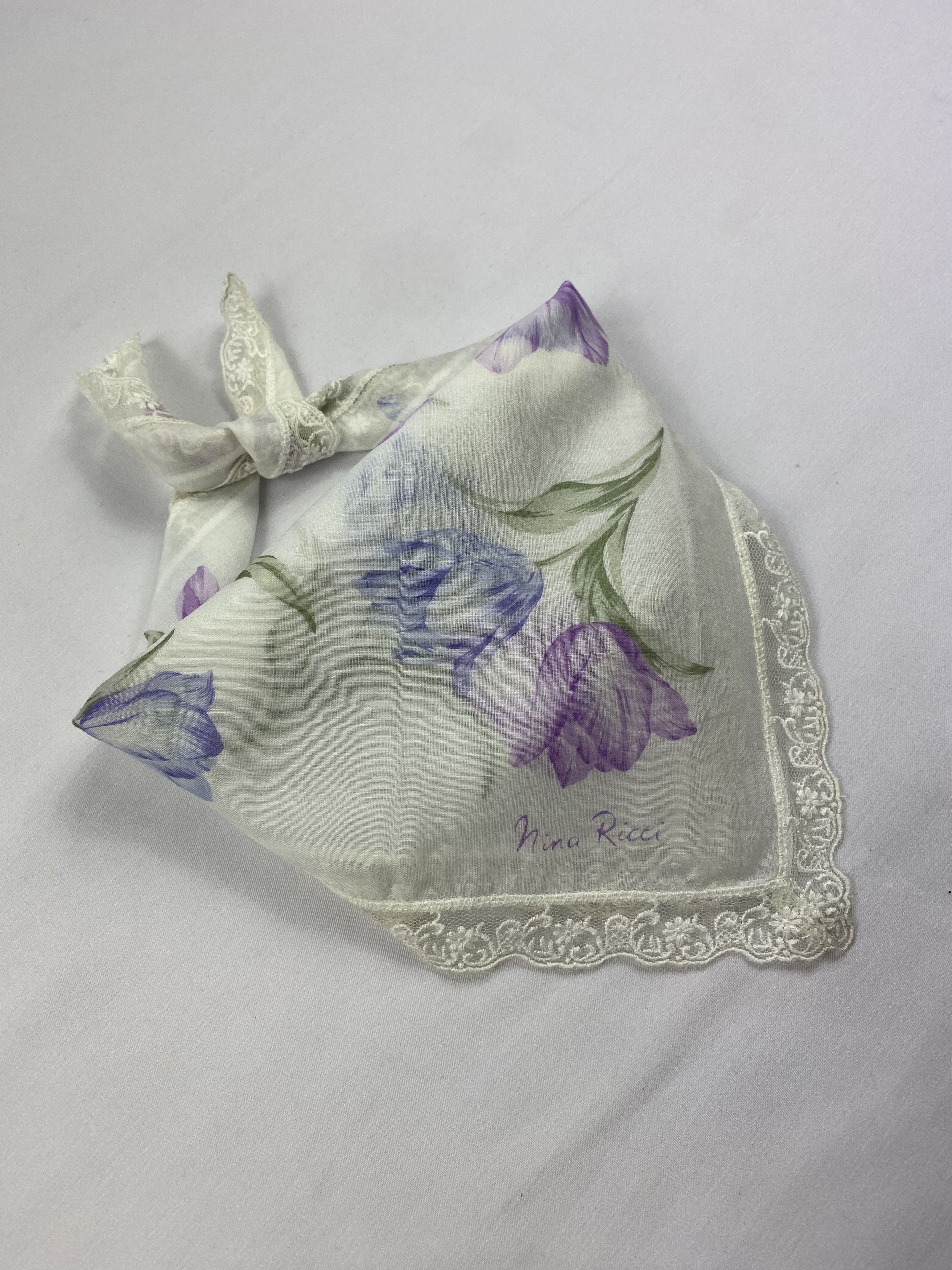 Nina Ricci × Vintage Nina Ricci Handkerchief / Bandana / Neckerchief Size ONE SIZE - 2 Thumbnail