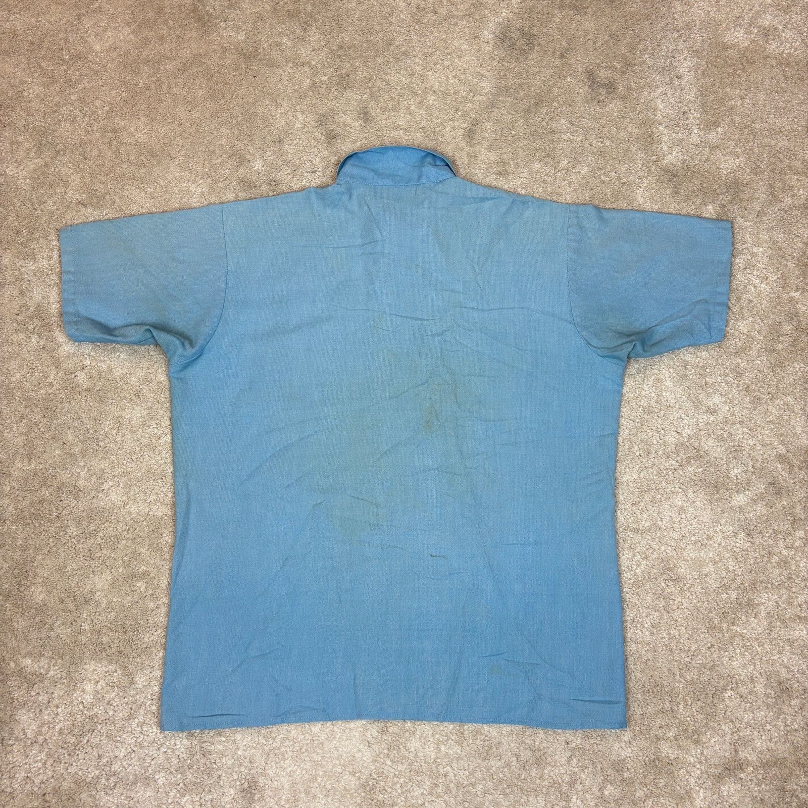 Ben Davis × Vintage Vintage 70s Ben Davis Half Zip Work Shirt Men's Large Rare Size US L / EU 52-54 / 3 - 3 Thumbnail