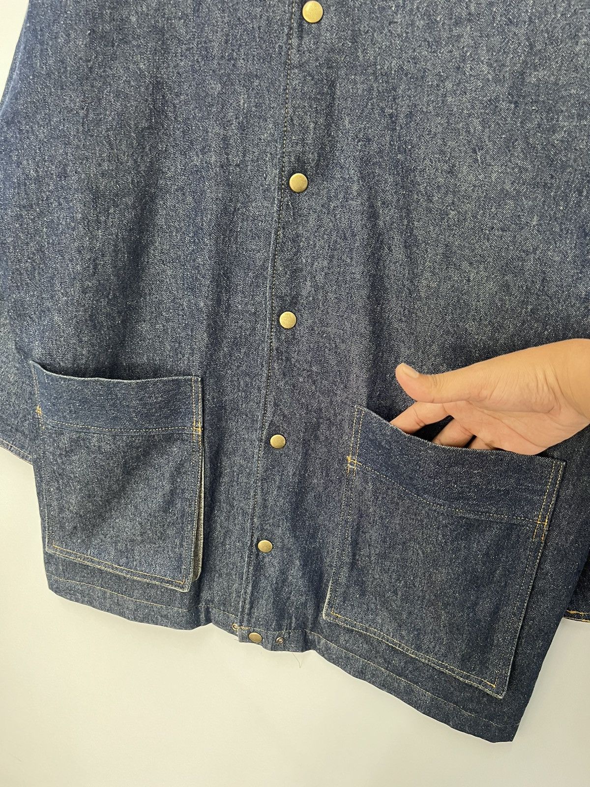 Kapital 🔥Workers Clairenews denim Amekaji Chore Jacket - M Size US M / EU 48-50 / 2 - 4 Thumbnail