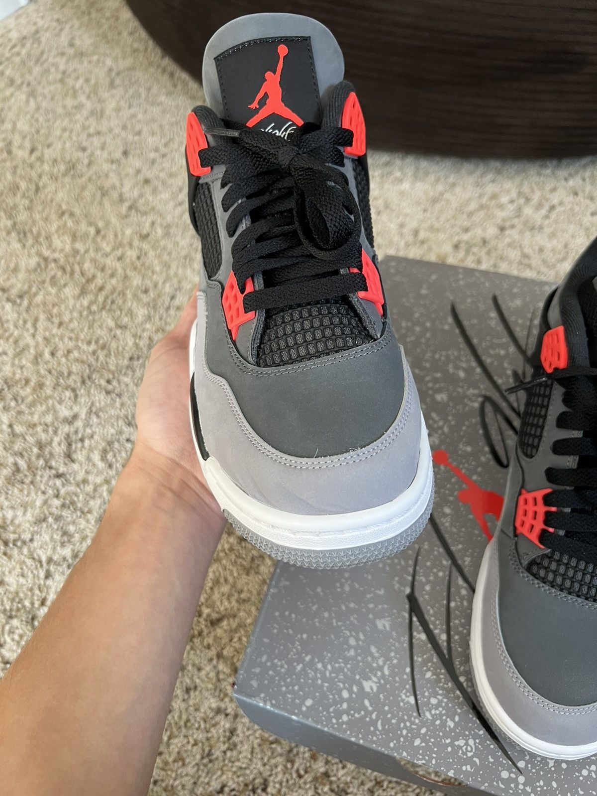 Jordan Brand Jordan Retro 4 infrared Size US 9 / EU 42 - 8 Thumbnail