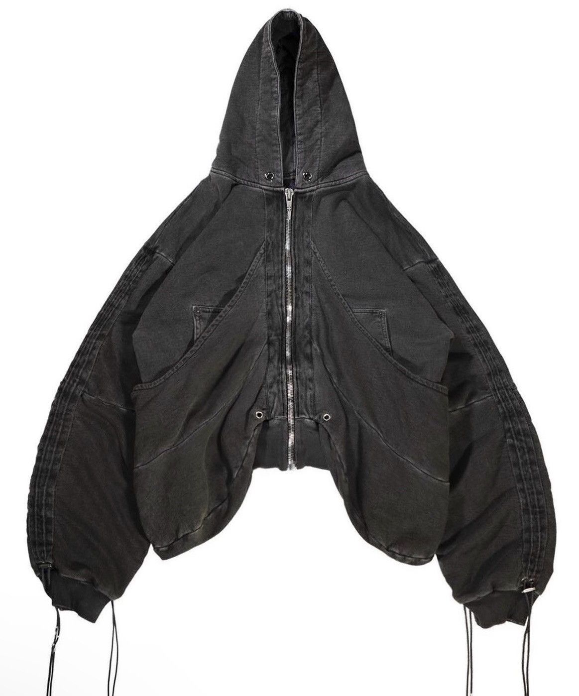 SHINE LUXURY Shine Luxury Golucida Layered Jumbo Zipper