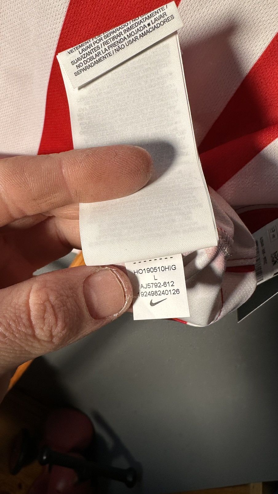 MLB ATLETICO MADRID 2019-2020 ORIGINAL JERSEY Size US XS / EU 42 / 0 - 14 Thumbnail