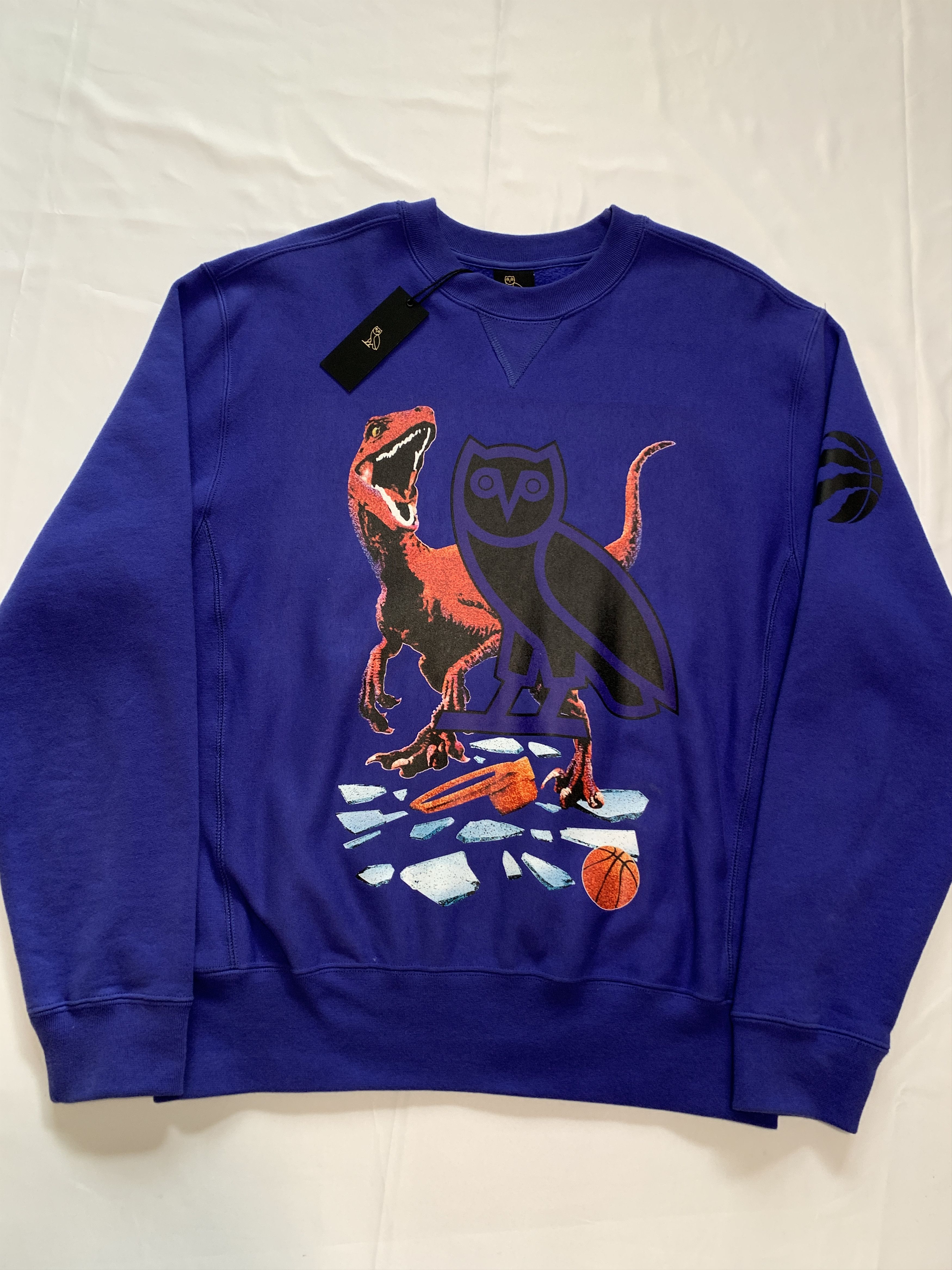 Drake 🦖🦉OVO X NBA X JURASSIC PARK RAPTORS Shattered Backboard Size US M / EU 48-50 / 2 - 1 Thumbnail