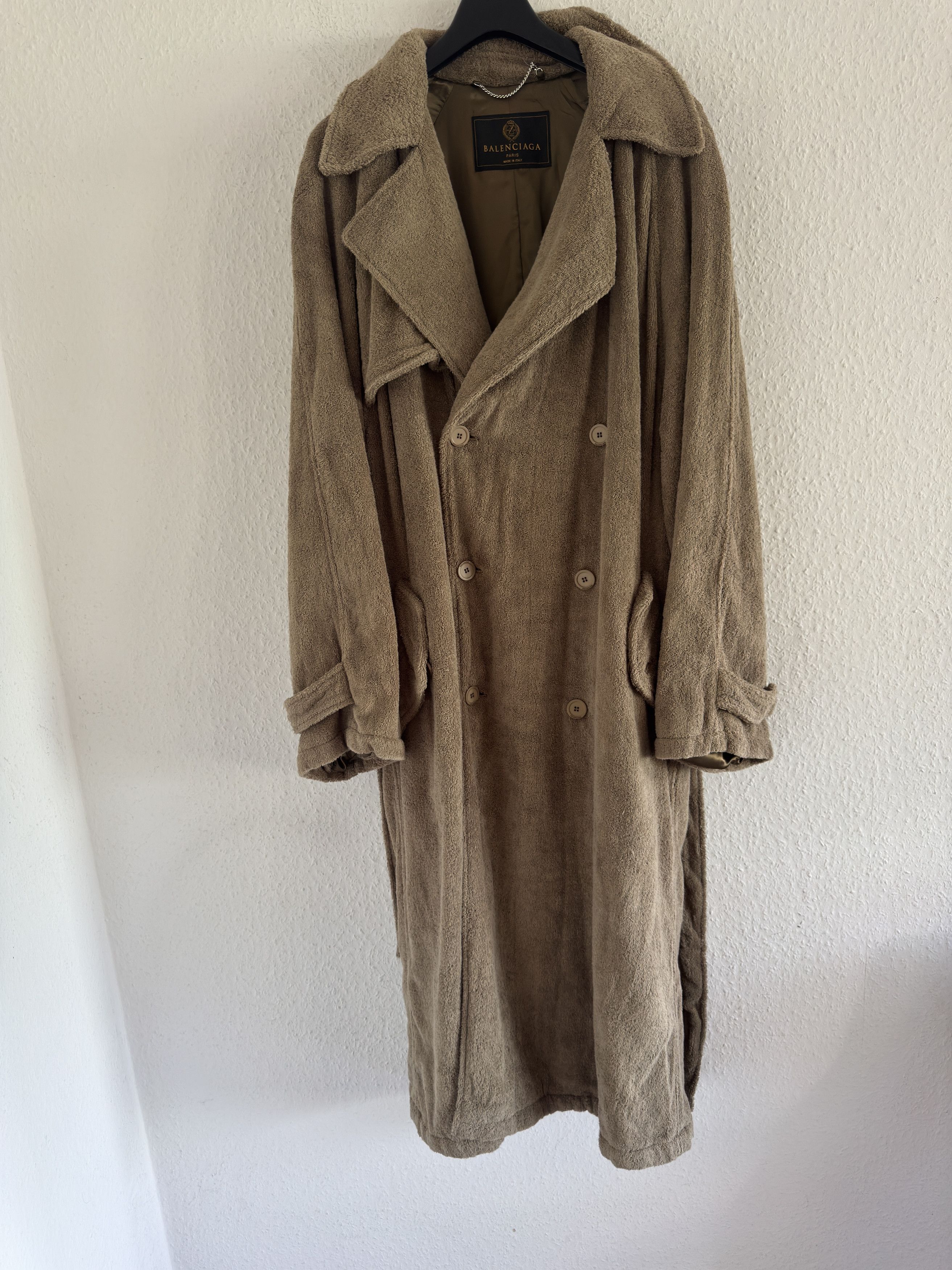 Balenciaga Towel Trench Coat Size US S / EU 44-46 / 1 - 1 Thumbnail