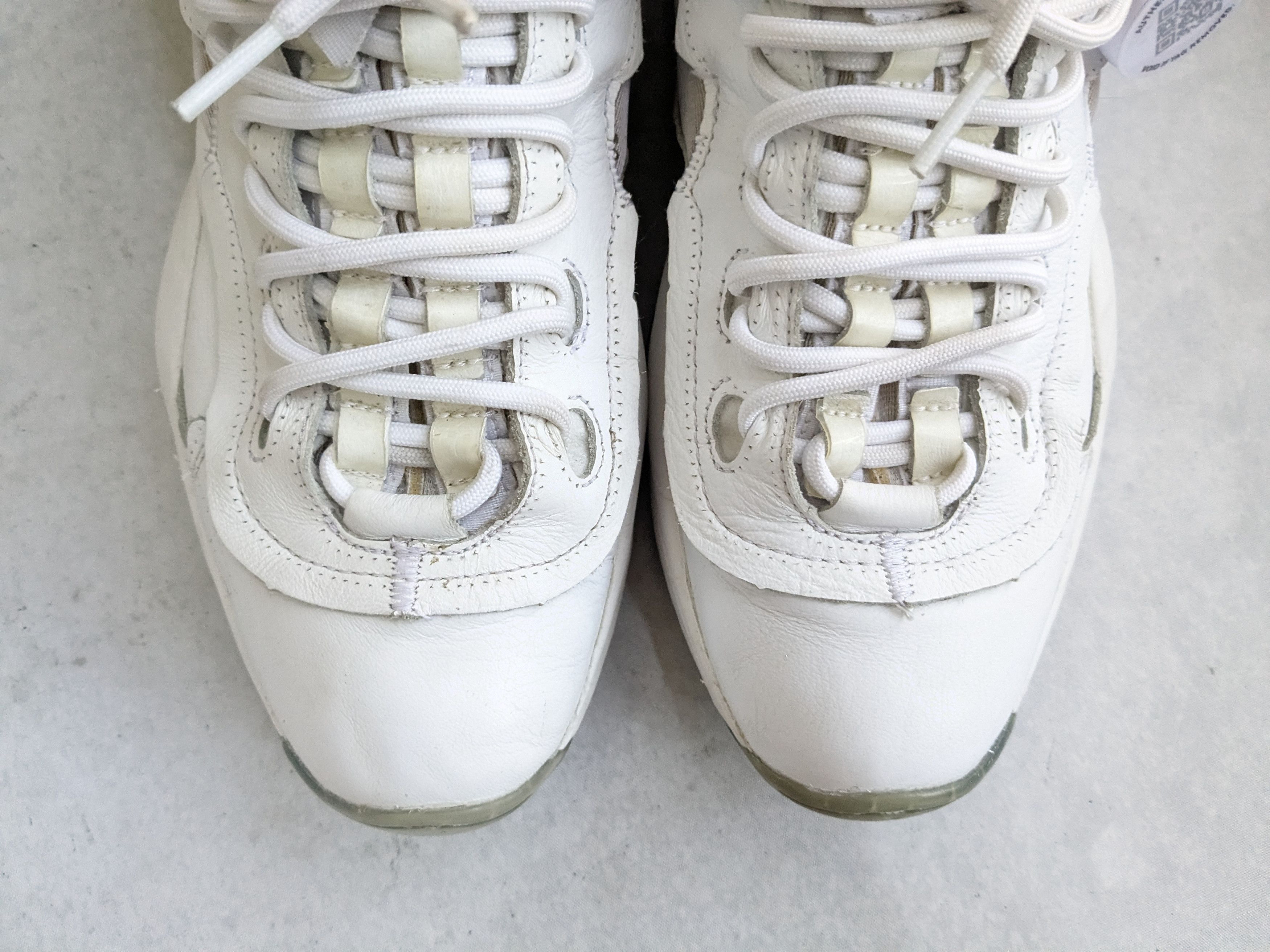Maison Margiela Maison Margiela Reebok Question White 11 Hi Leather Size US 11 / EU 44 - 3 Thumbnail