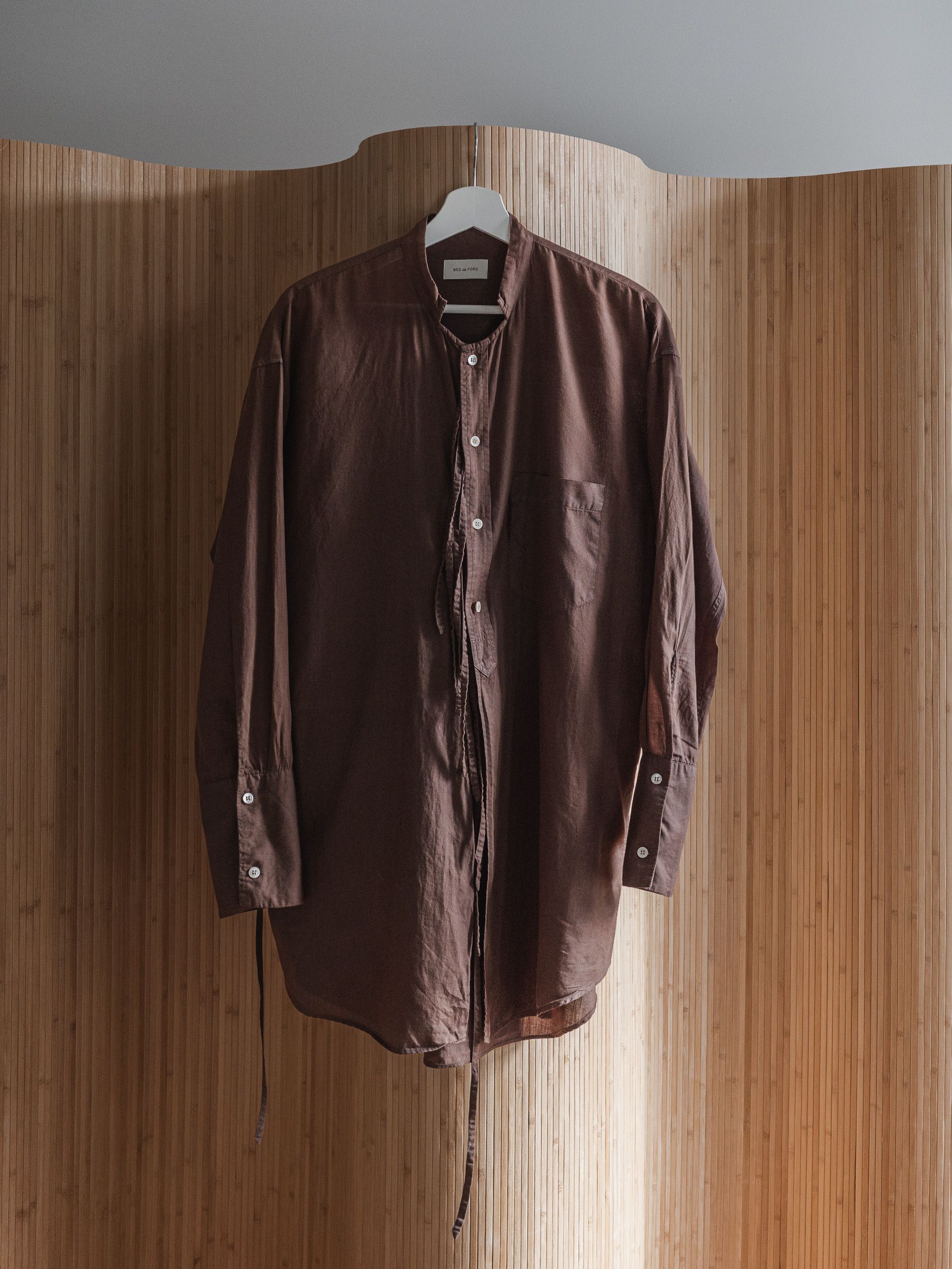Bed j.w. Ford Mandarin Collar Shirt Size US S / EU 44-46 / 1 - 1 Thumbnail