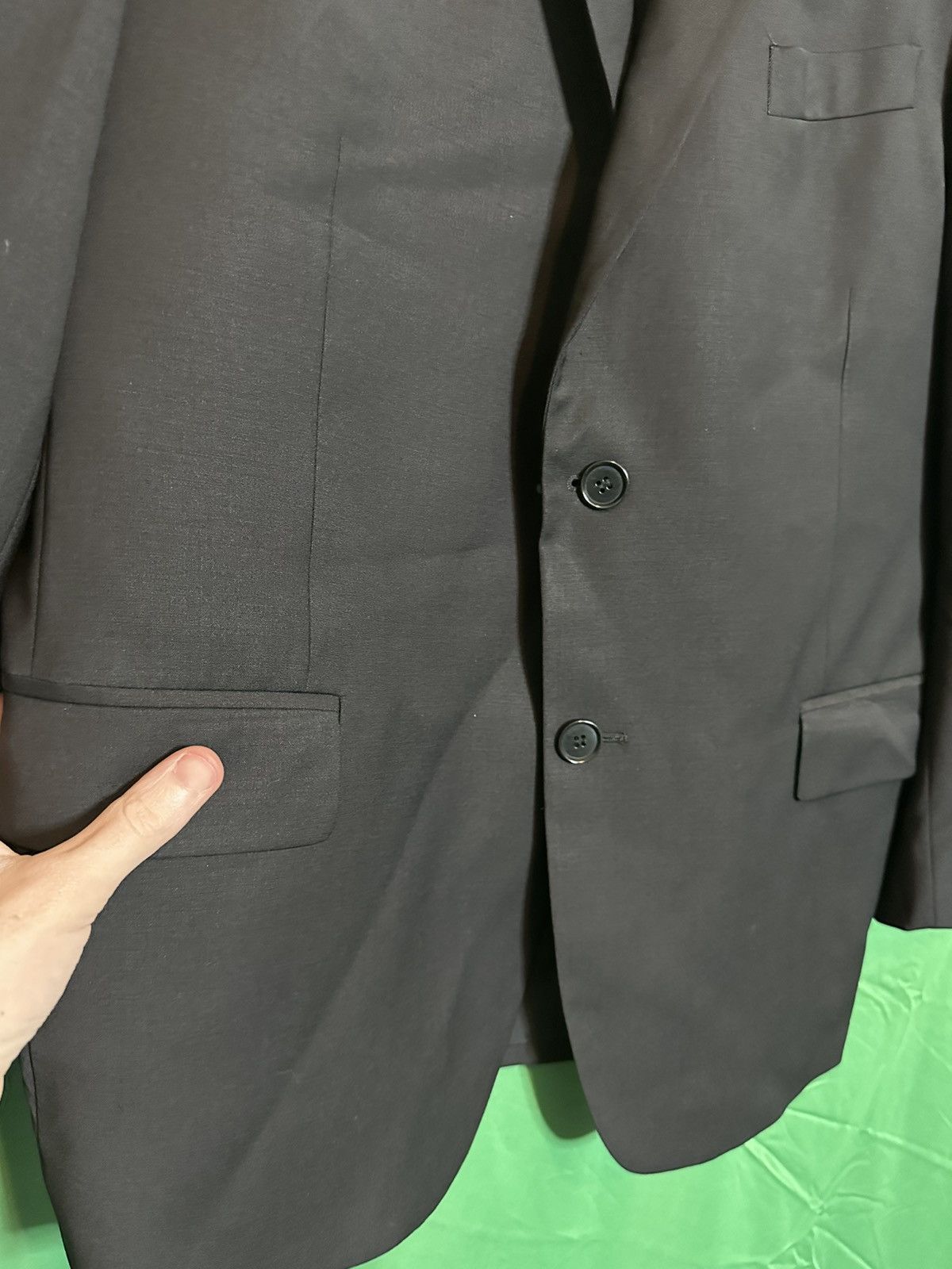 Calvin Klein CALVIN KLEIN COLLECTION runway Italian wool blazer jacket Size 40S - 3 Thumbnail