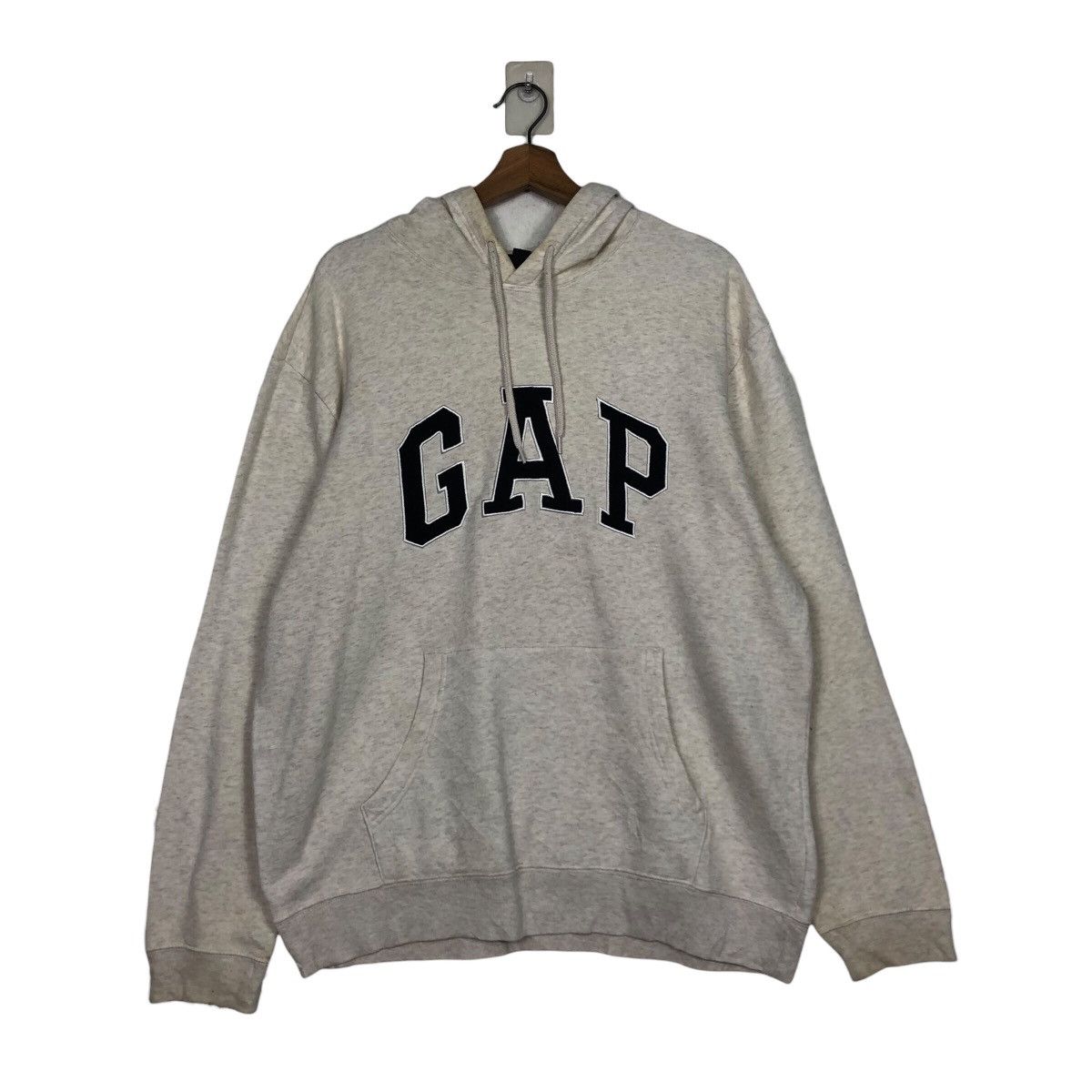 Gap 📌Vintage Hoodie Pull Over Sweater Gap Big Logo Spell Out Size US L / EU 52-54 / 3 - 13 Thumbnail