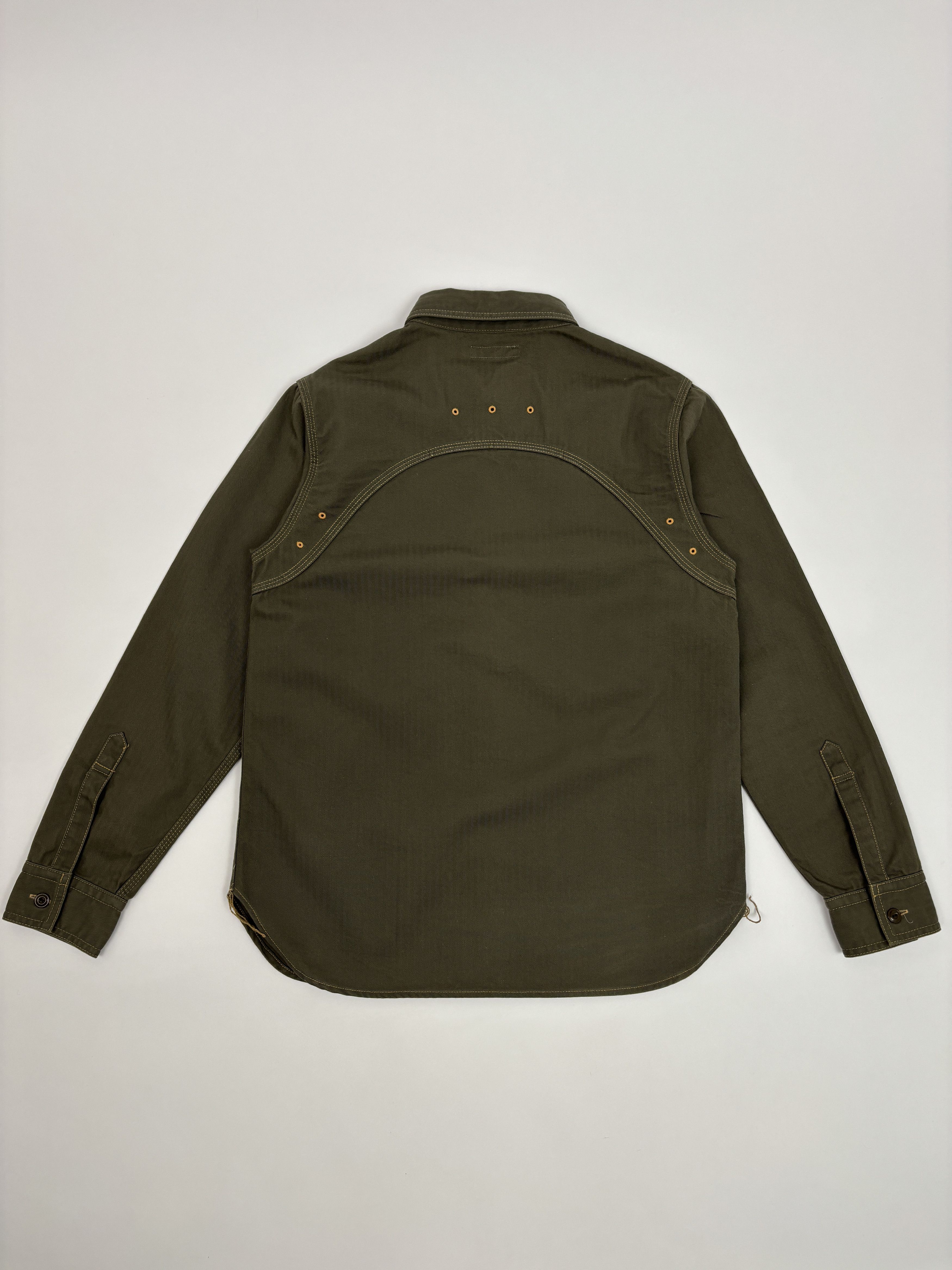 Full Count & Co. Fullcount Herringbone Work Shirt Size US M / EU 48-50 / 2 - 11 Thumbnail