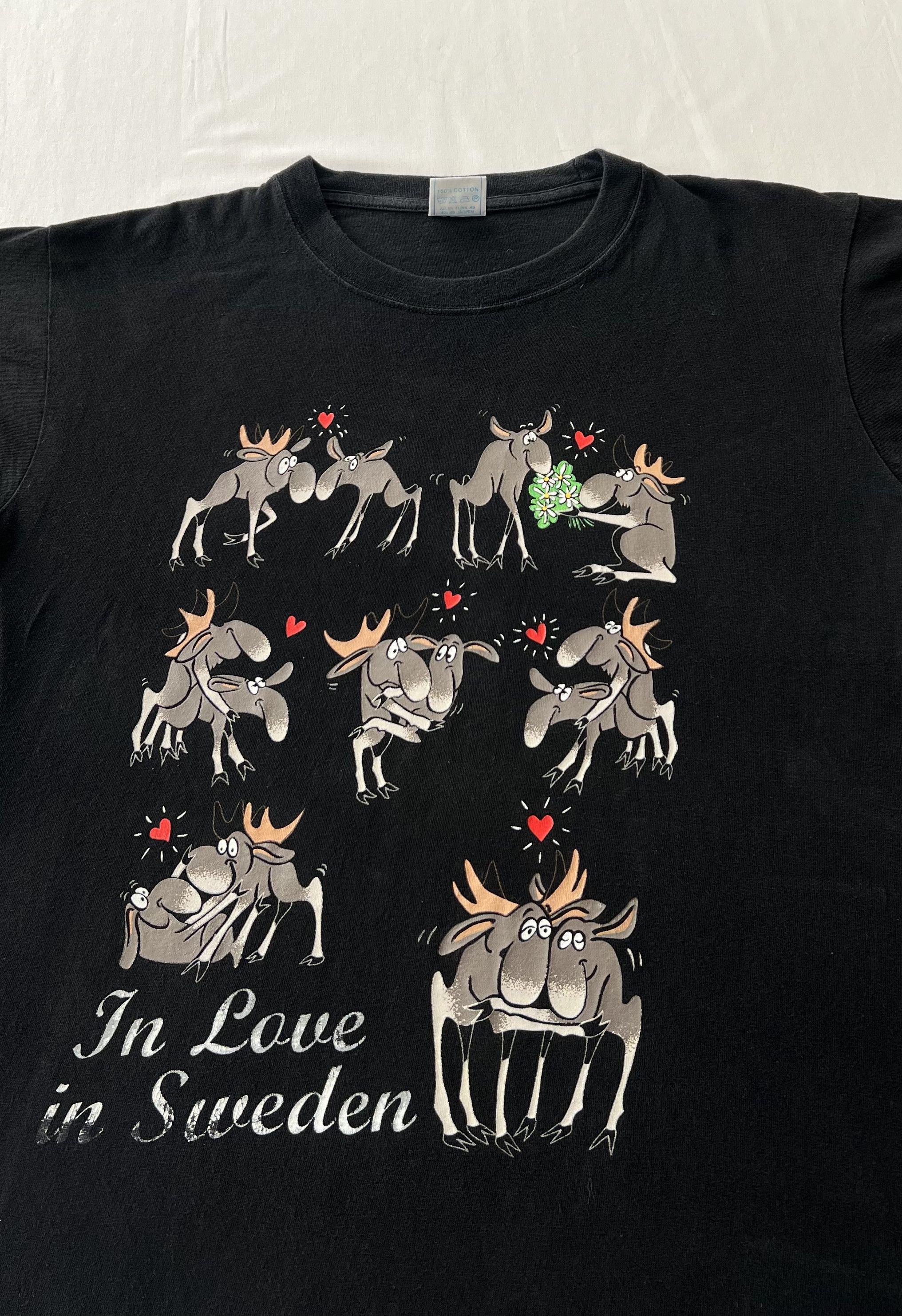 Vintage Vintage 90s Elk Sex Positions Kamasutra Humor Funny T-shirt Size US L / EU 52-54 / 3 - 3 Thumbnail