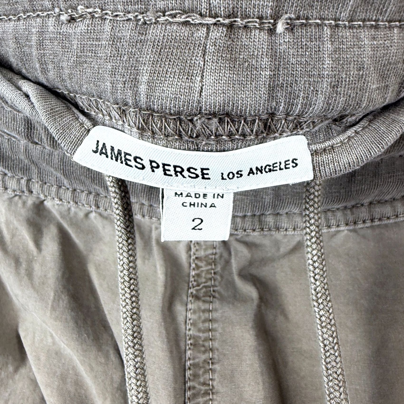 James Perse James Perse Grey Soft Cotton Drawstring Capri Pants Womens Size 2 Size 26" / US 2 / IT 38 - 6 Thumbnail