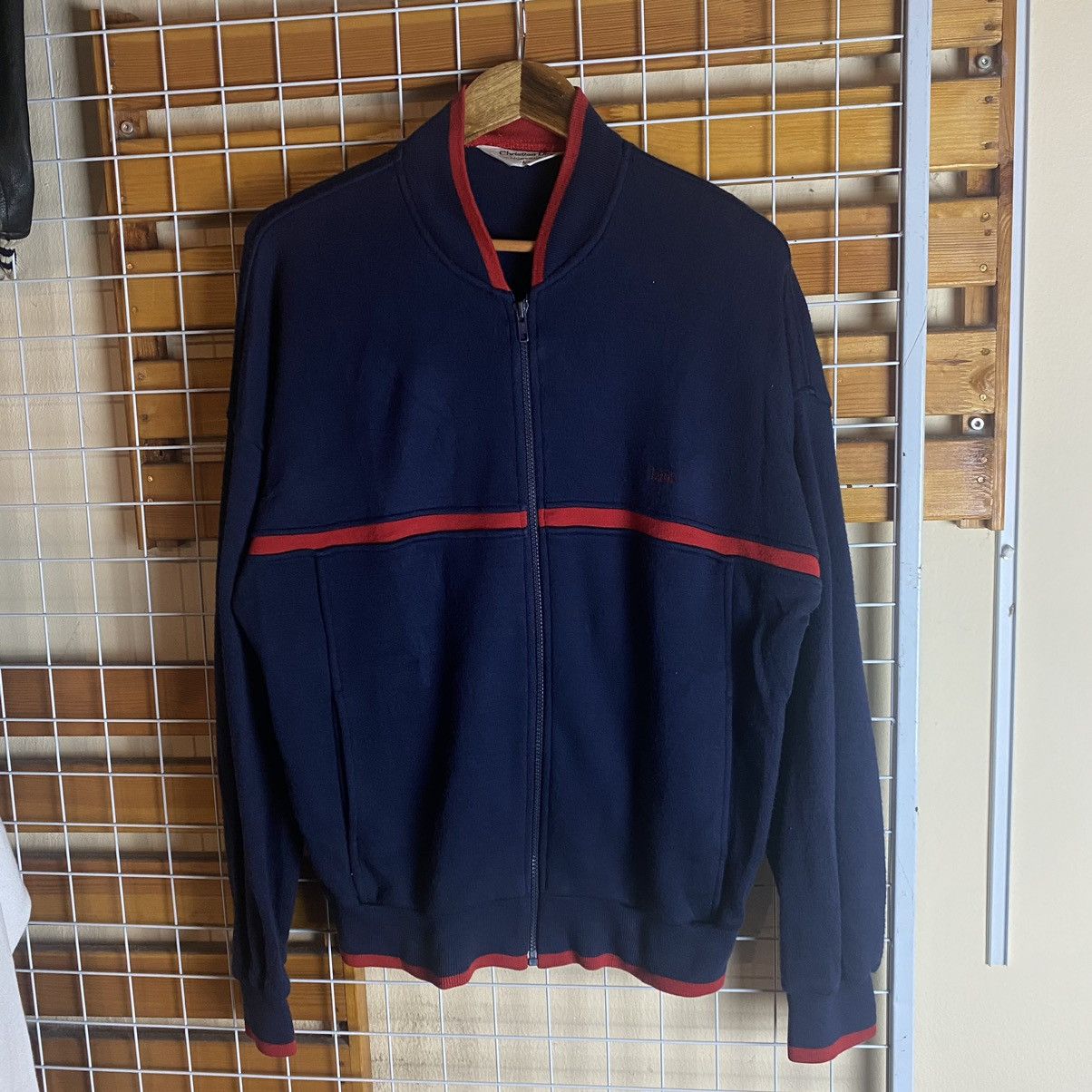 Christian Dior Monsieur × Vintage Vintage 90s Christian Dior Monsieur Zipper Sweater Size US L / EU 52-54 / 3 - 1 Thumbnail