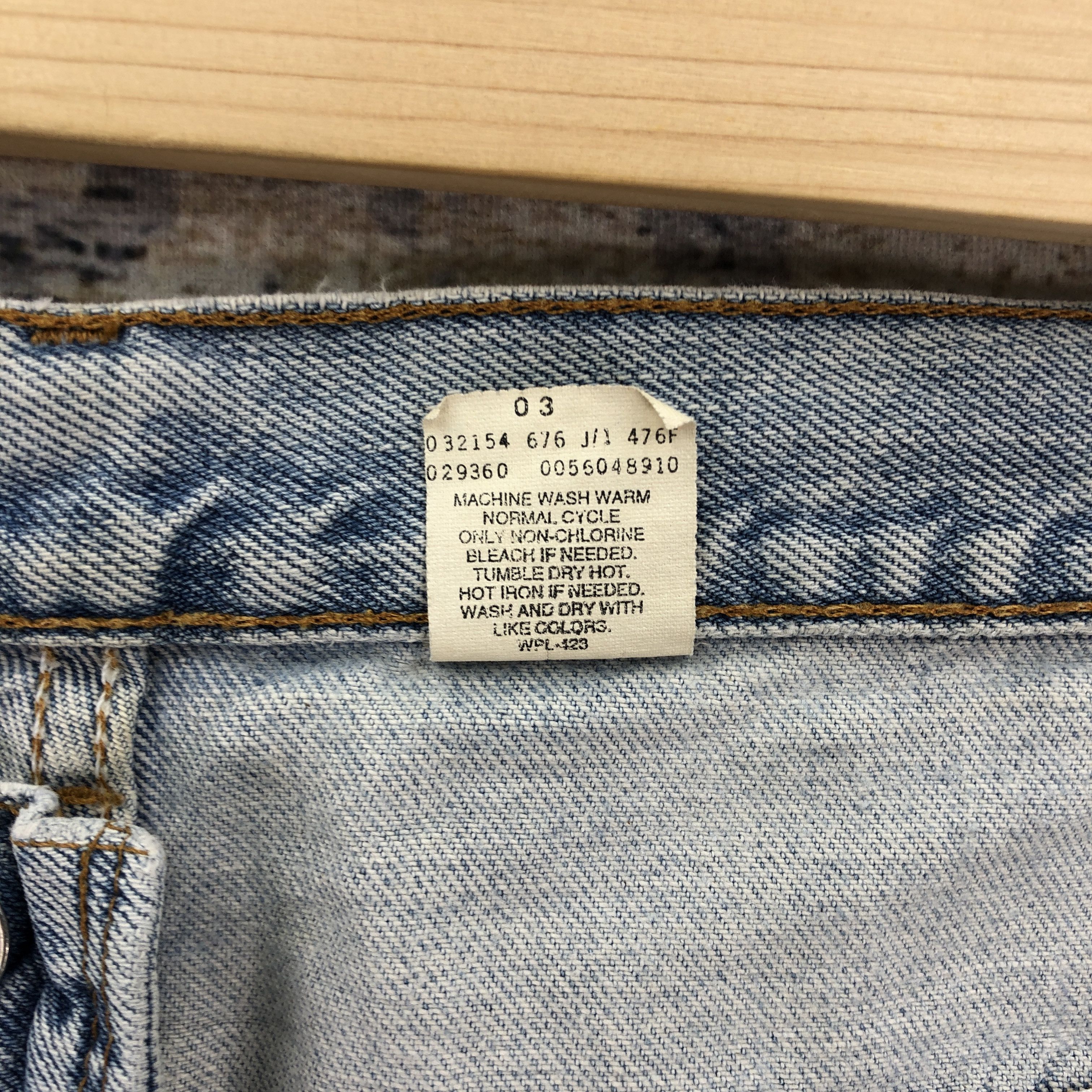 Levi's × Vintage Vintage Levis 560 Light Wash Jeans Distressed Levi's Denim Size US 38 / EU 54 - 9 Thumbnail