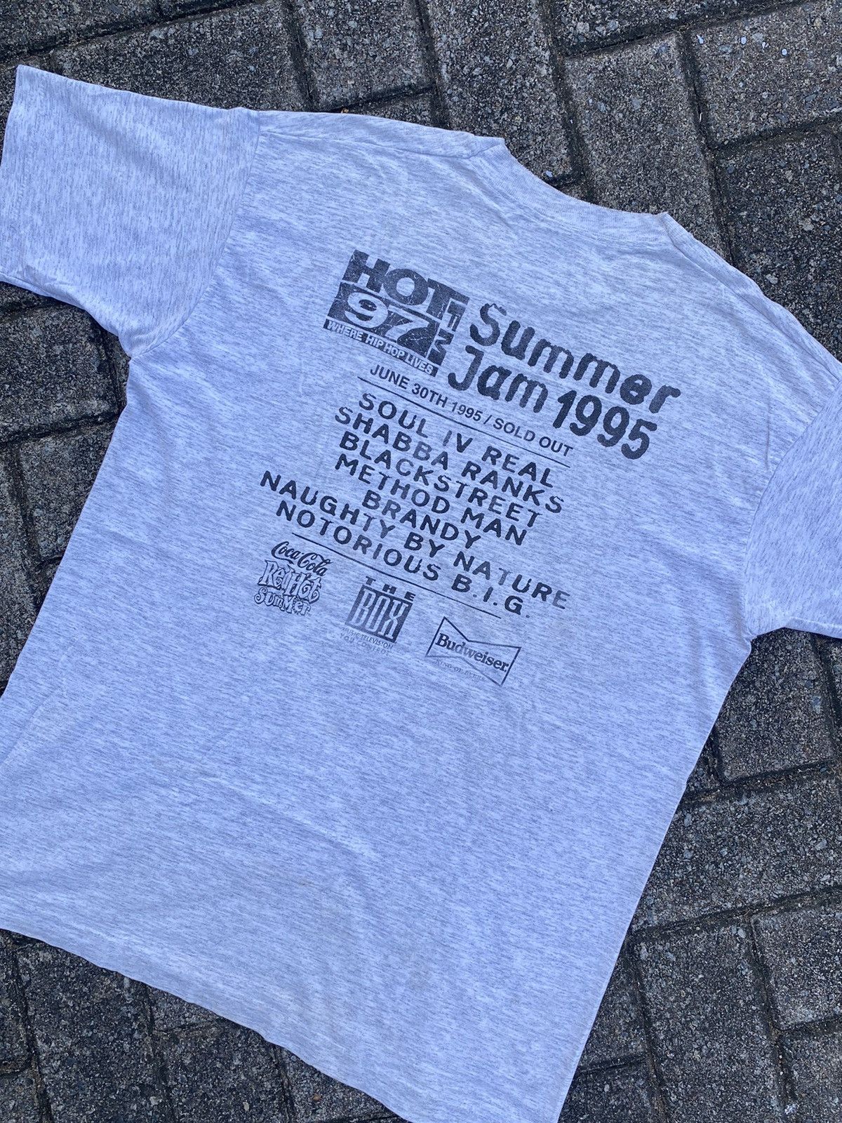 Band Tees × Vintage Vintage Summer Jam 1995 Hot 97.Fm Rap Hip Hop Tees Size US XL / EU 56 / 4 - 6 Thumbnail