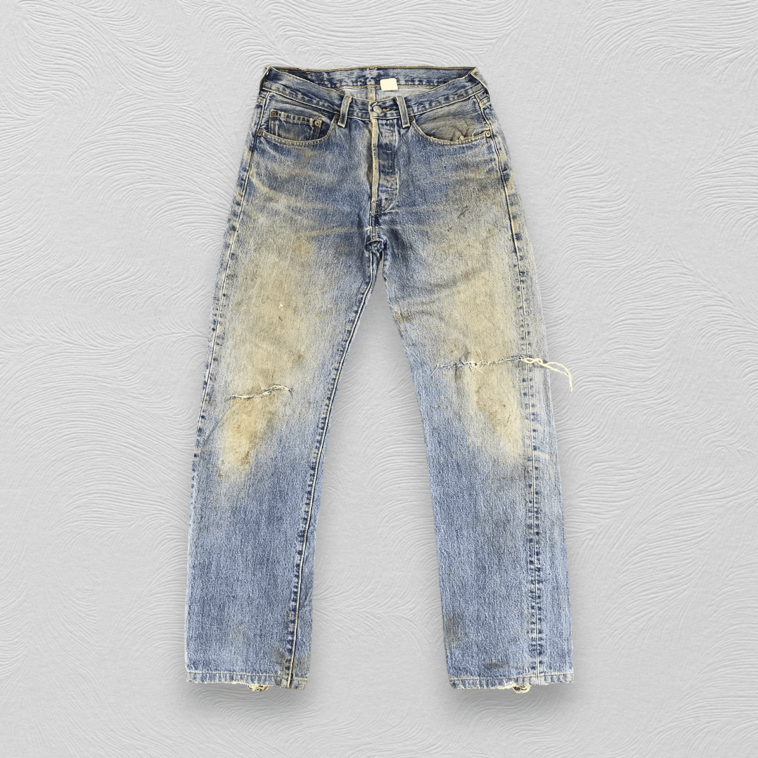 Levi's Vintage Levi's 501 Jeans Rusty Wash Distressed Denim KJ284 Size US 30 / EU 46 - 1 Thumbnail